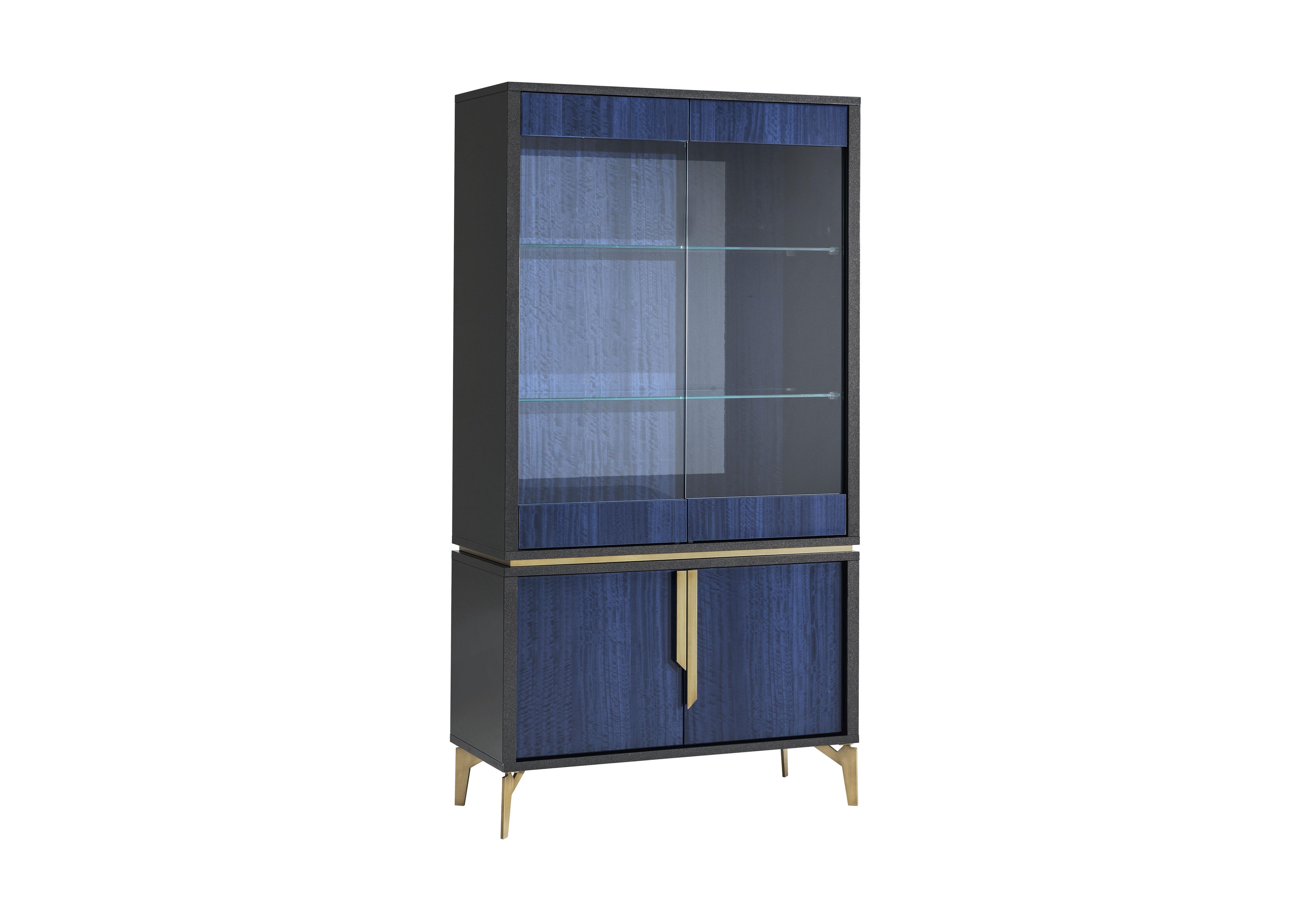 Oceanum 2 Door Curio Cabinet in  on Furniture Village