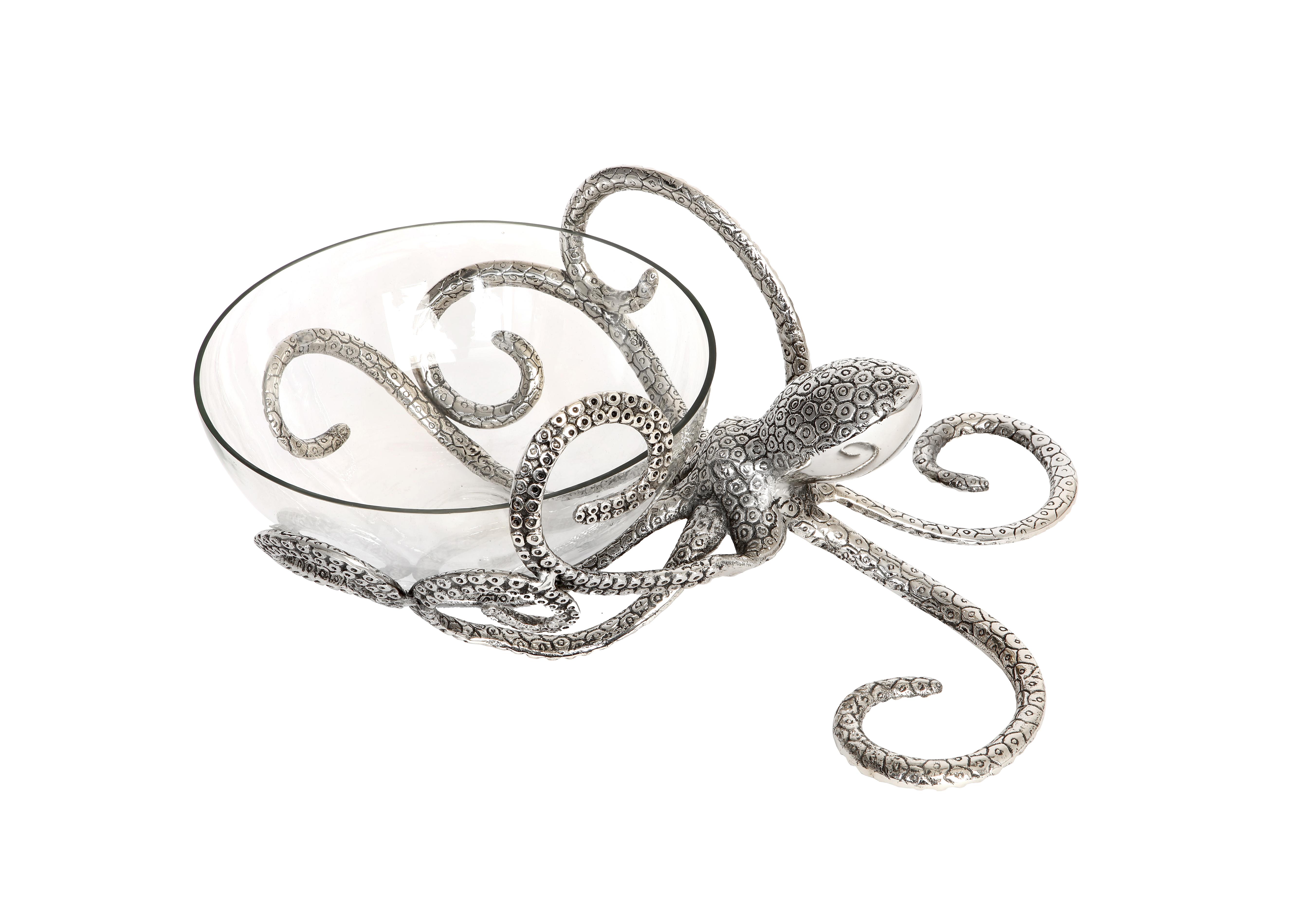 Octopus Base And Glass Bowl in  on Furniture Village