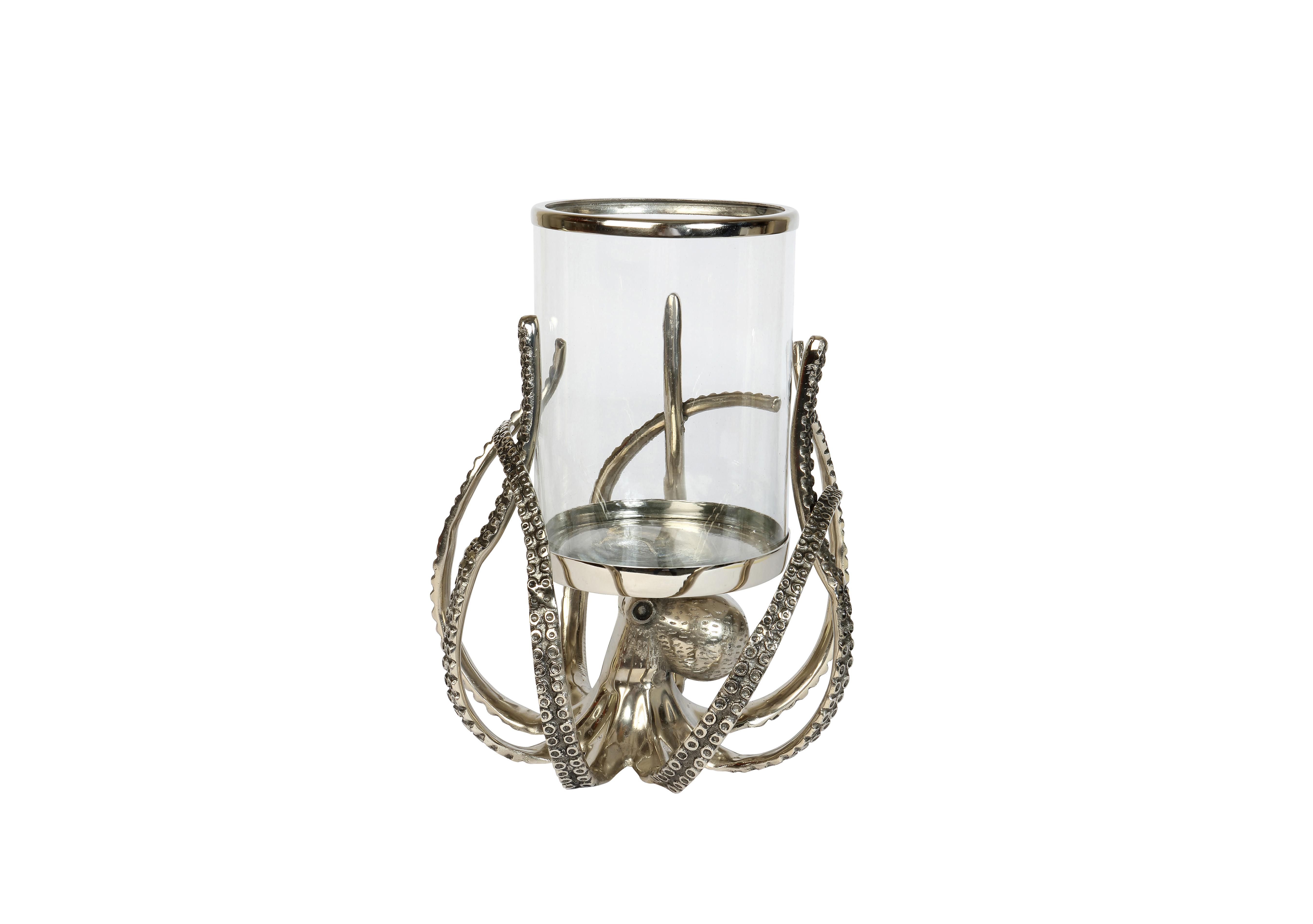 Octopus Hurricane Lantern in  on Furniture Village