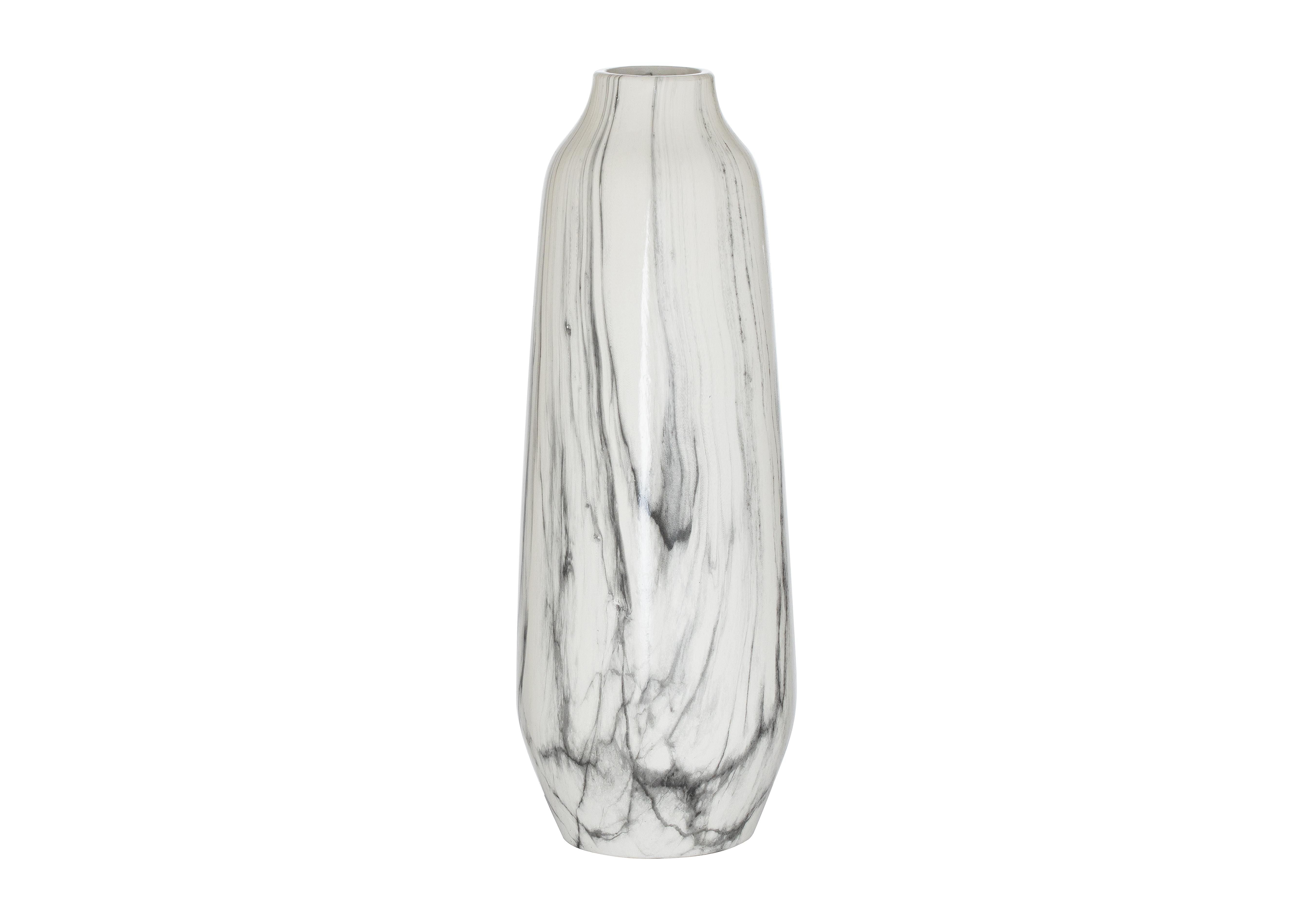 Olpe Large Tall Marble Vase in  on Furniture Village