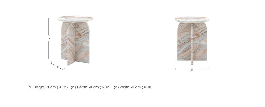 Omari Side Table in  on Furniture Village