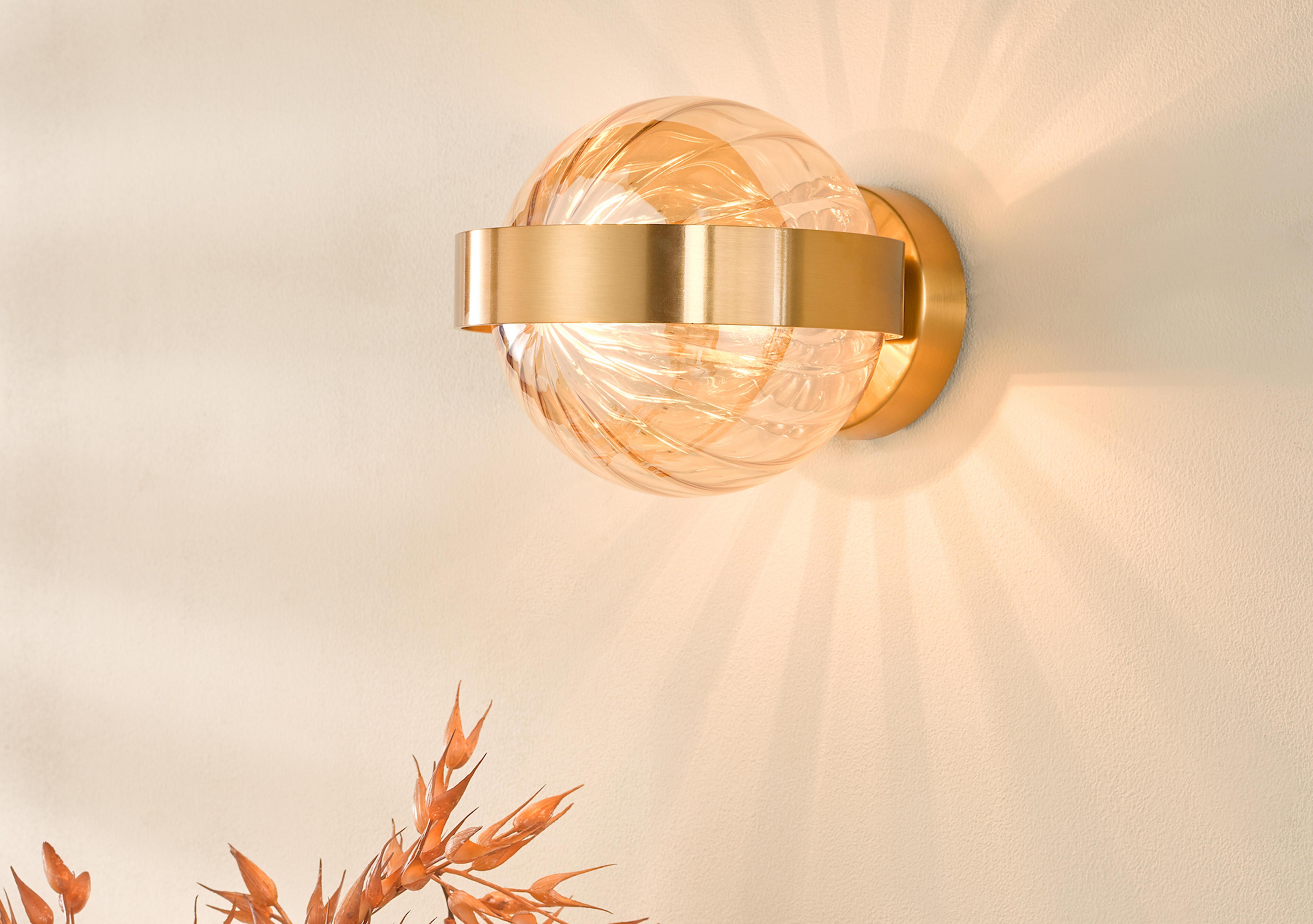 Oralia 1 Light Wall Light in  on Furniture Village