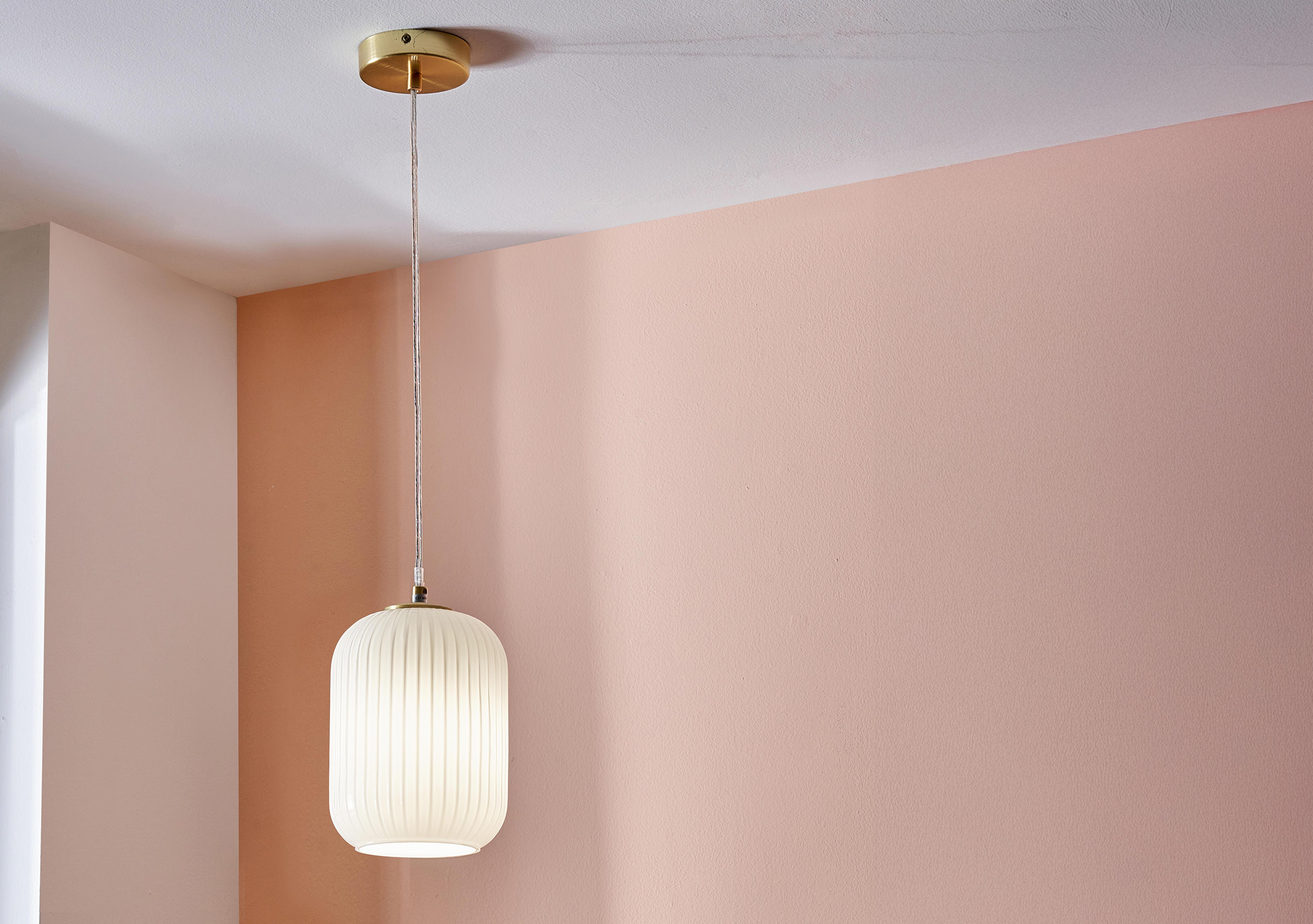 Orla Rounded 1 Light Pendant in  on Furniture Village