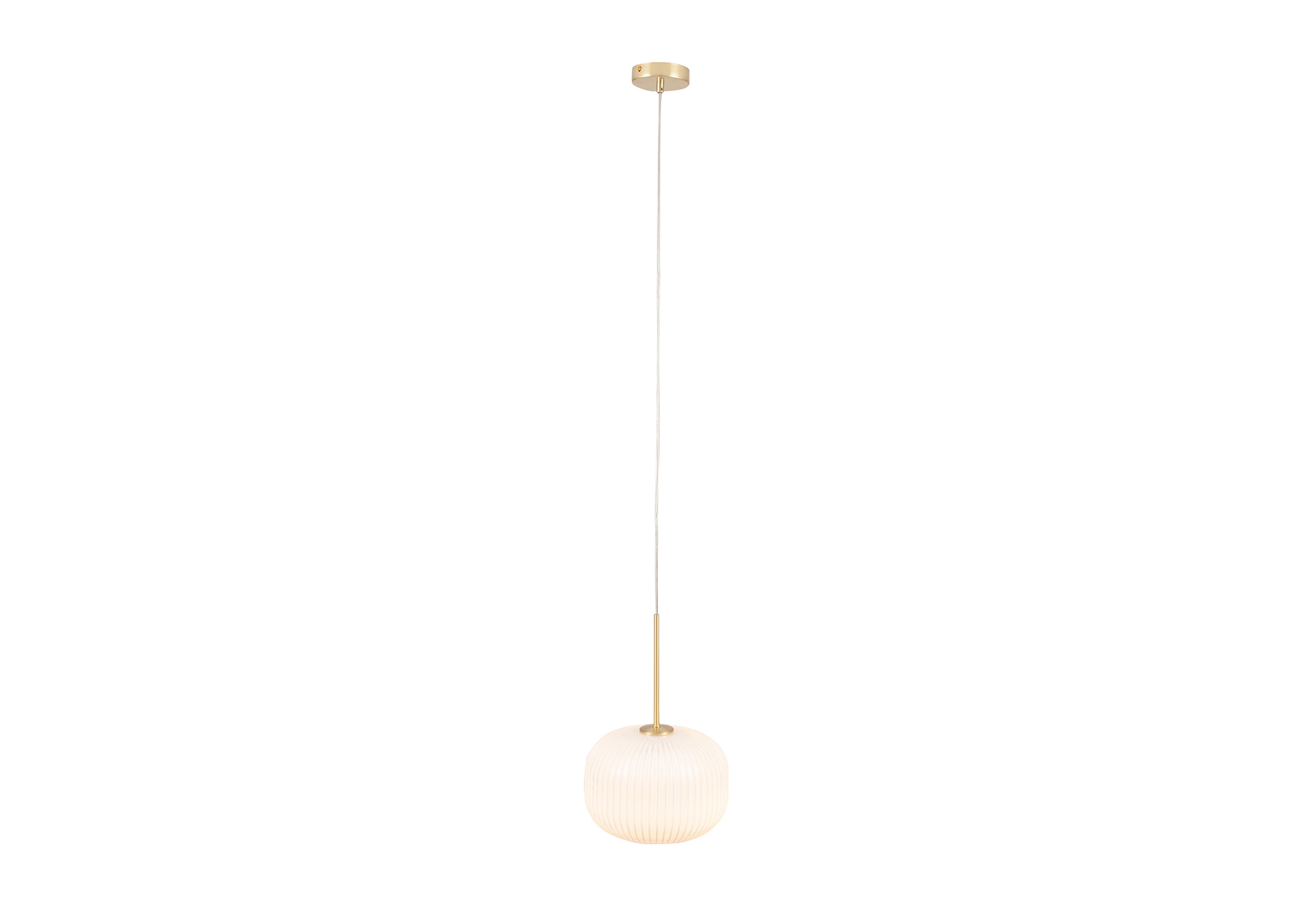 Orla Squoval 1 Light Pendant in  on Furniture Village