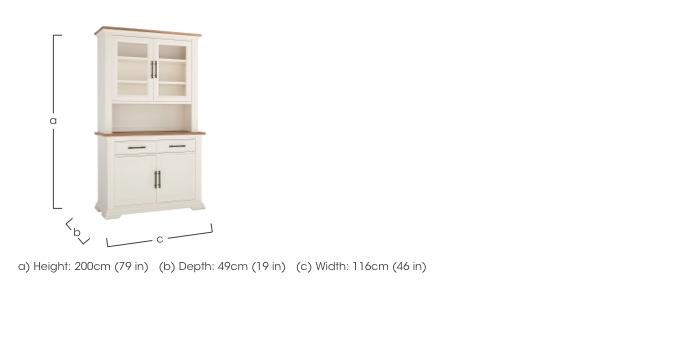 Pattern Glazed Dresser in  on Furniture Village
