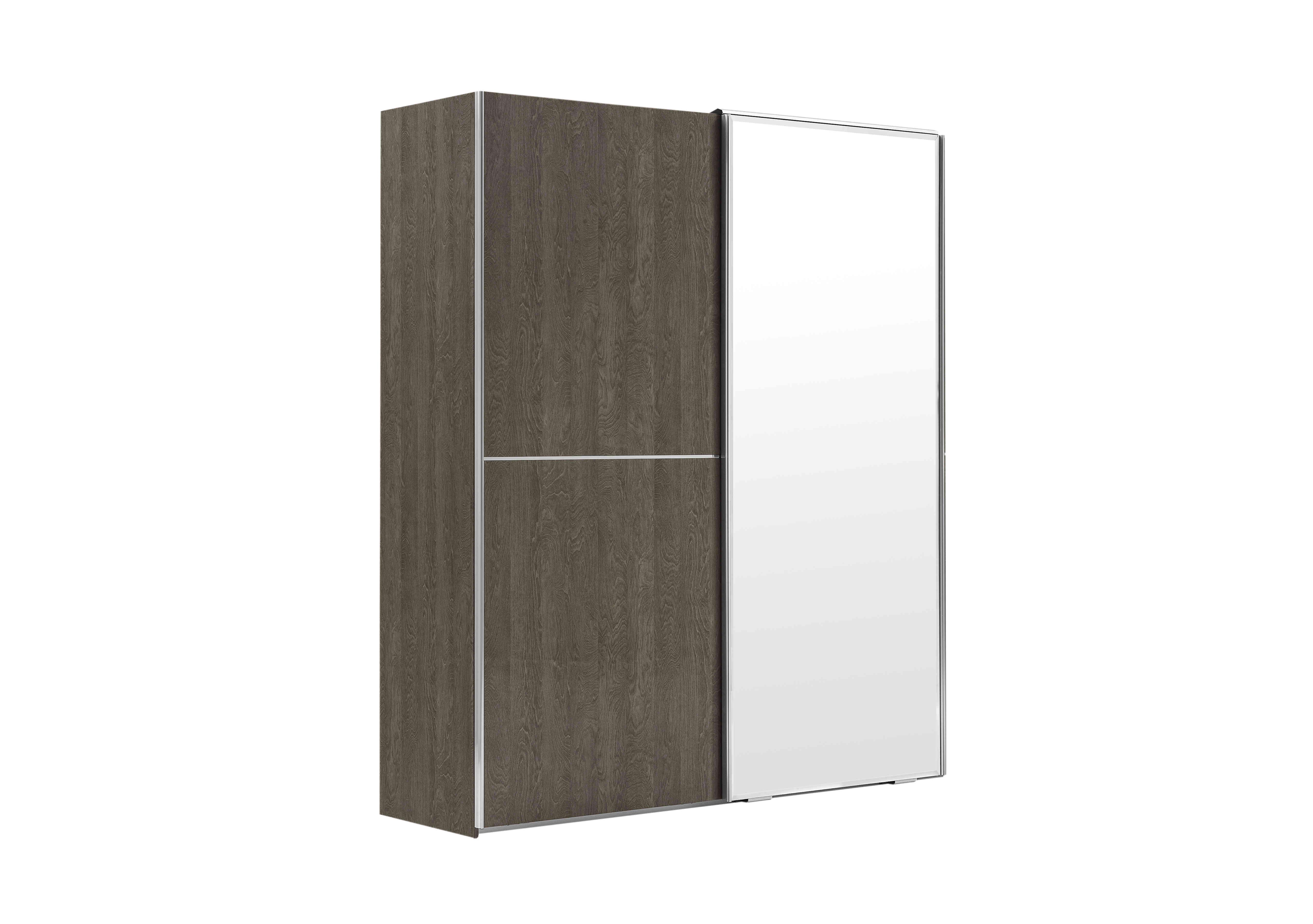 Palazzo 2 Door Sliding Wardrobe with Mirror in  on Furniture Village