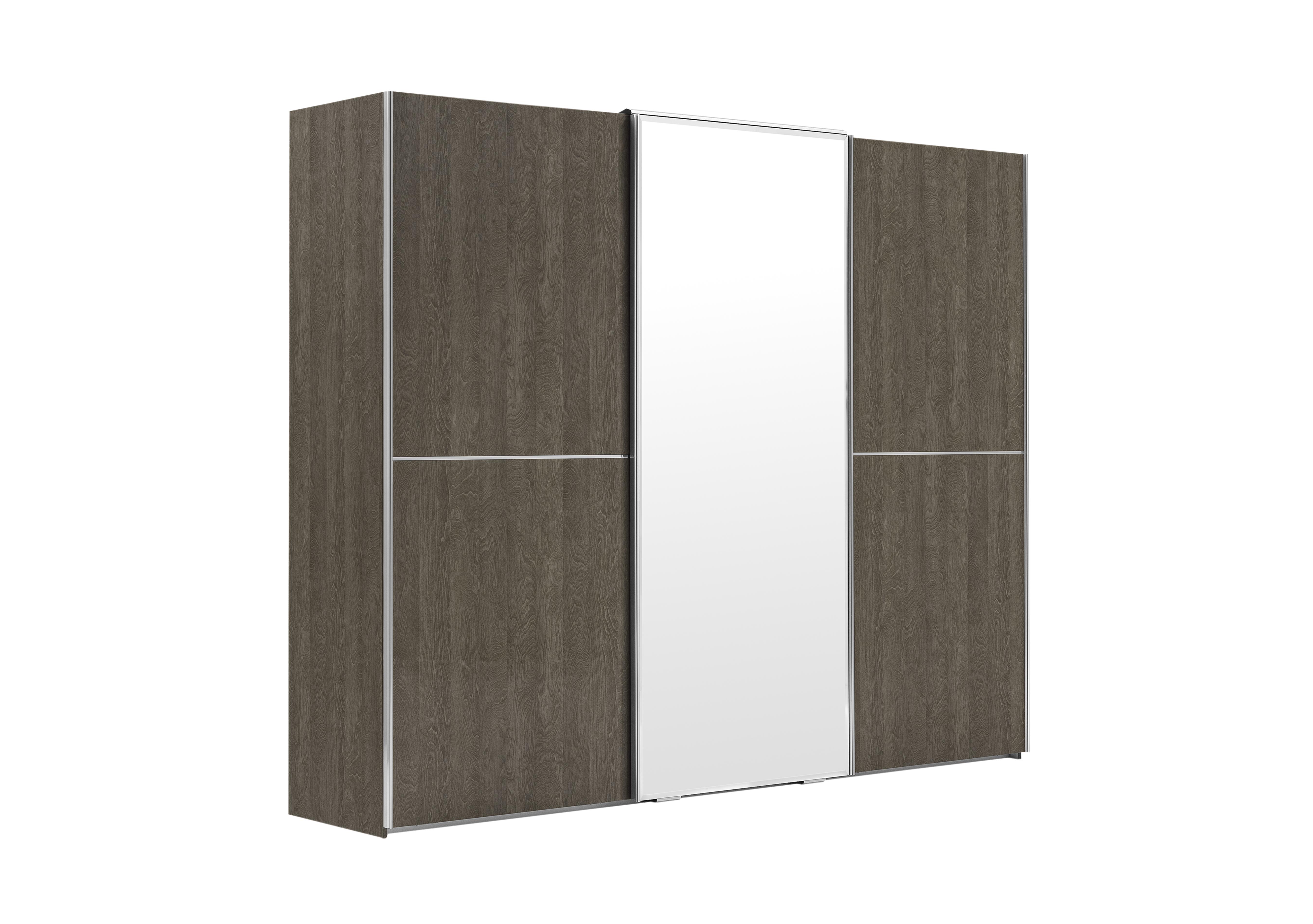 Palazzo 3 Door Sliding Wardrobe with Mirror in  on Furniture Village