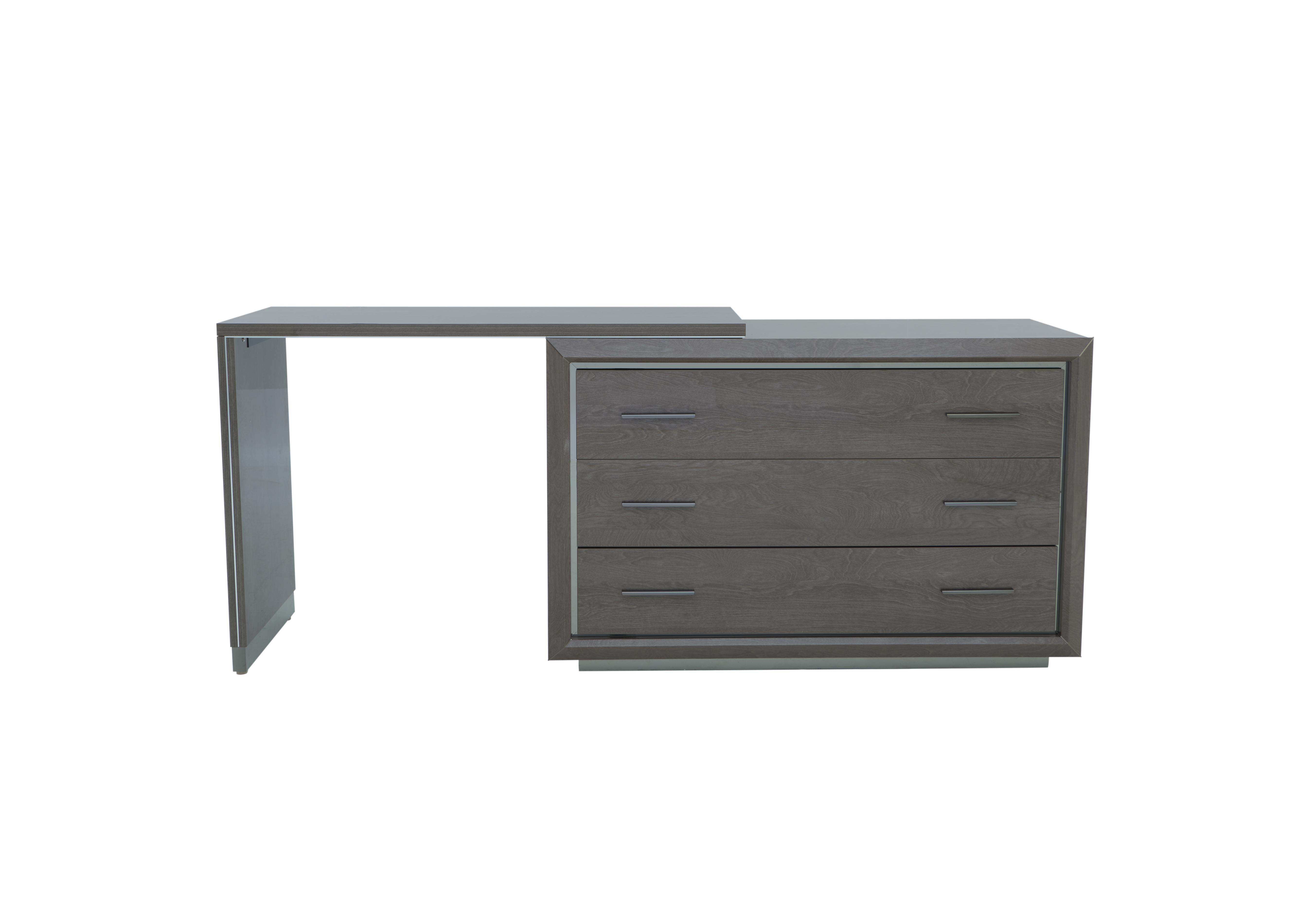 Palazzo 3 Drawer Chest with Dresser Extension in  on Furniture Village