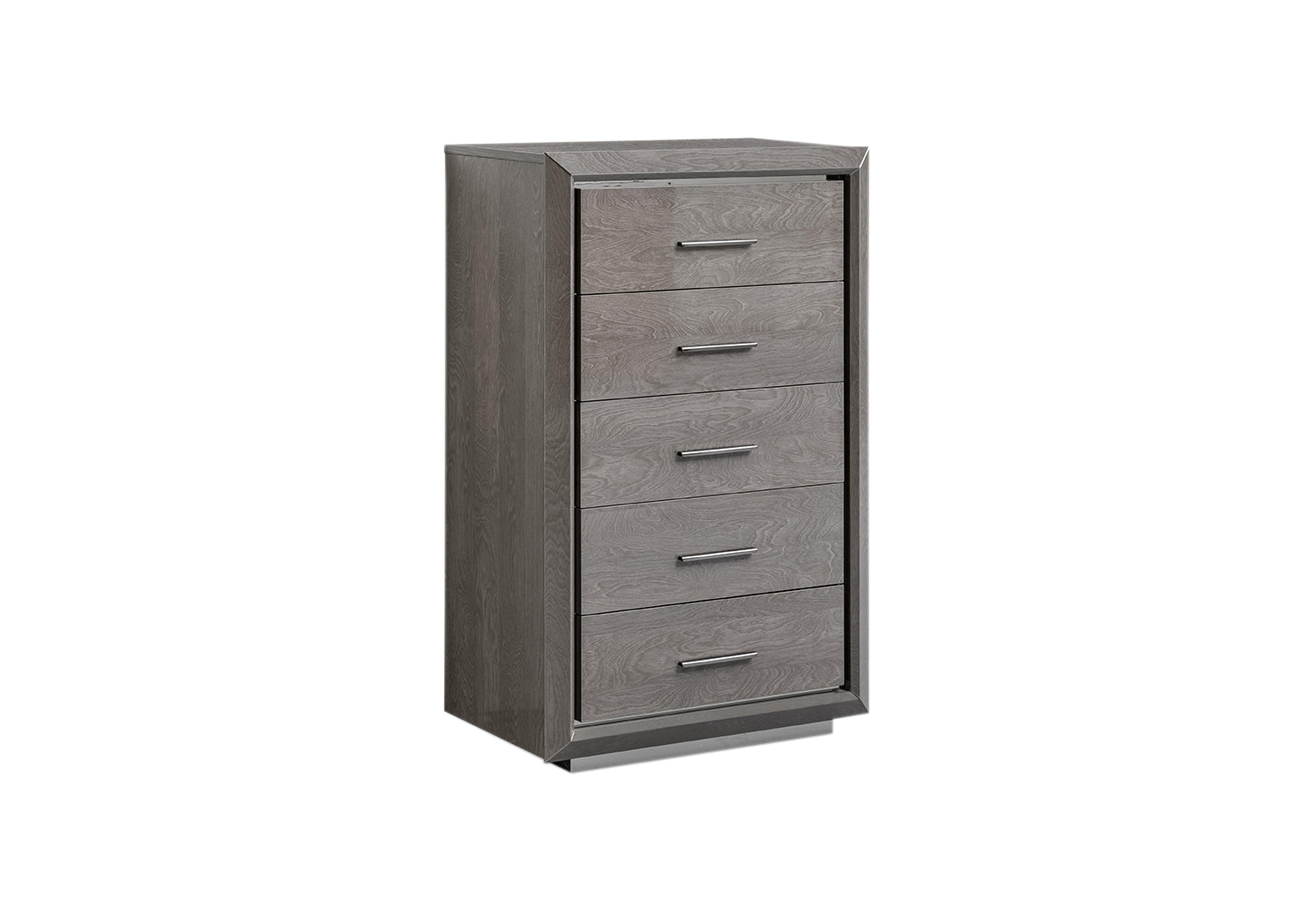 Palazzo 5 Drawer Narrow Chest in  on Furniture Village