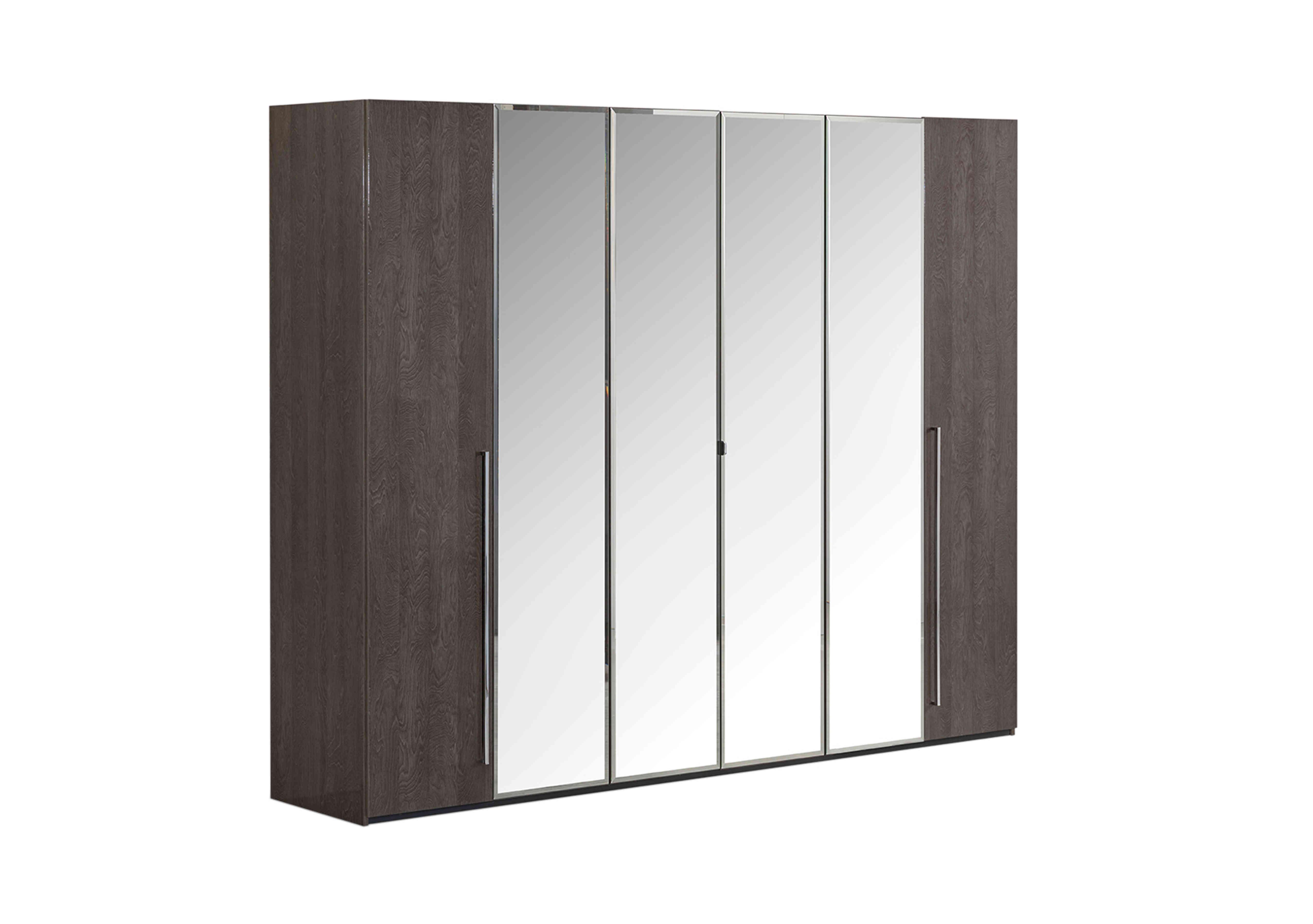 Palazzo 6 Door Wardrobe with 4 Mirrors in  on Furniture Village