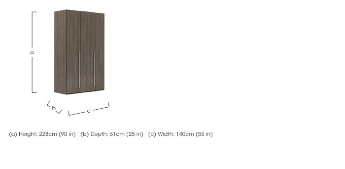 Palazzo 3 Door Wardrobe in  on Furniture Village