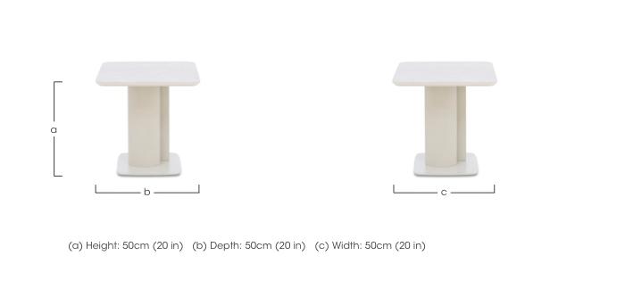 Pebble Lamp Table in  on Furniture Village