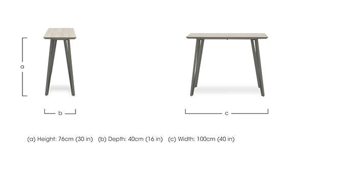 Pedro Console Table in  on Furniture Village