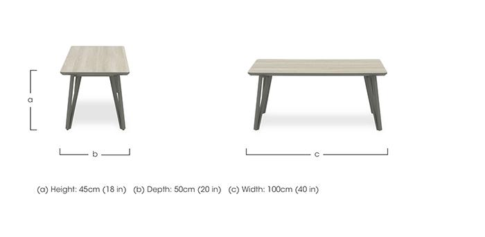 Pedro Coffee Table in  on Furniture Village