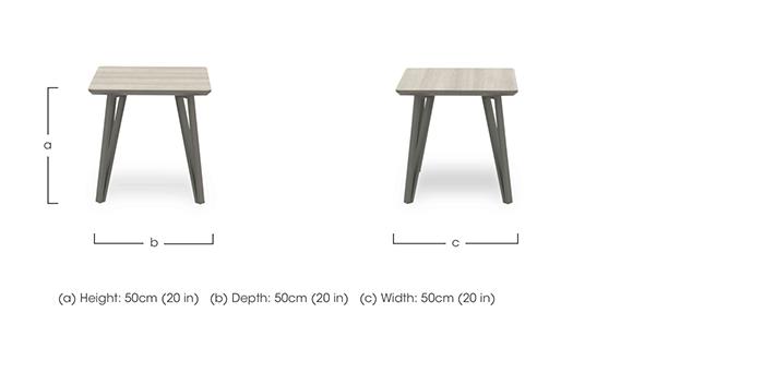 Pedro Lamp Table in  on Furniture Village