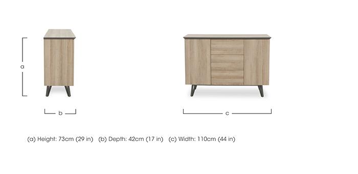 Pedro Small Sideboard in  on Furniture Village