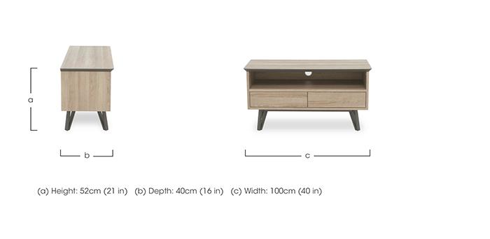 Pedro TV Cabinet in  on Furniture Village