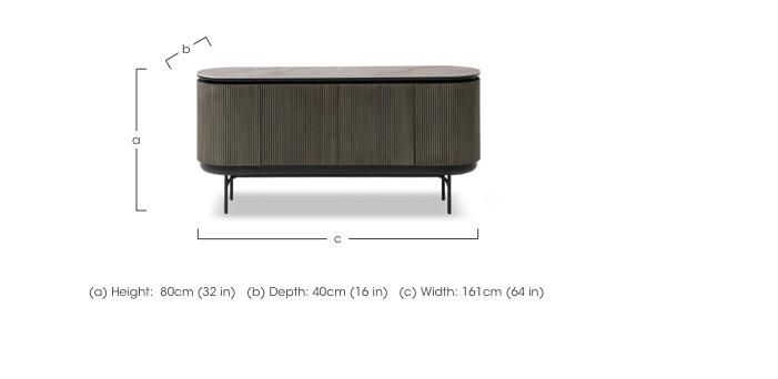Petra Sideboard in  on Furniture Village