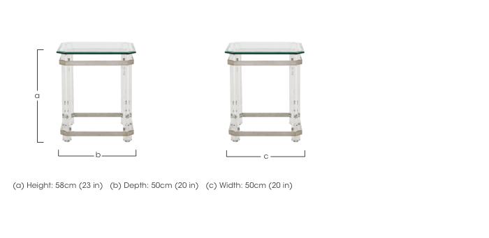 Phee Lamp Table in  on Furniture Village