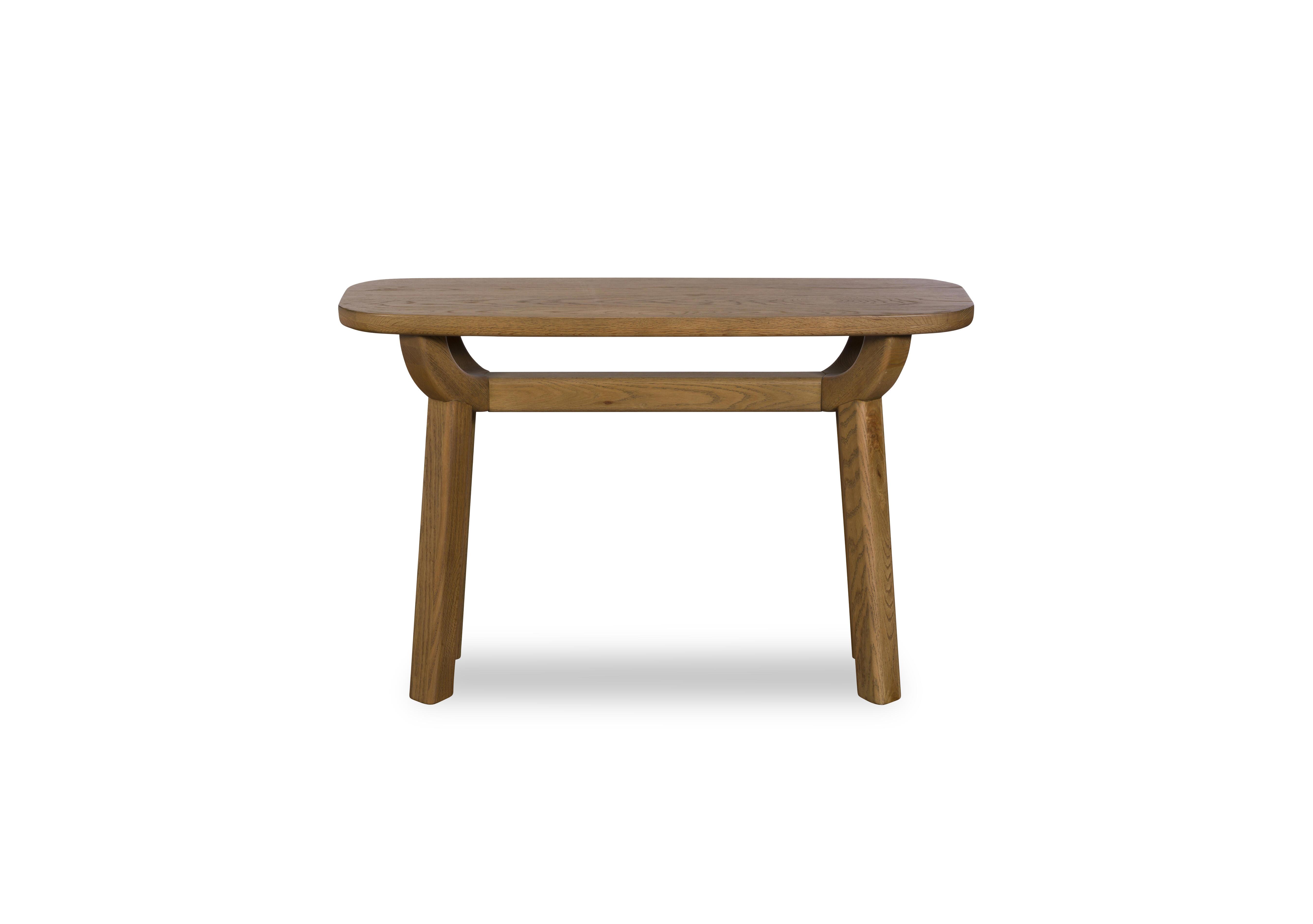 Pien D Shaped Oak Console Table in  on Furniture Village
