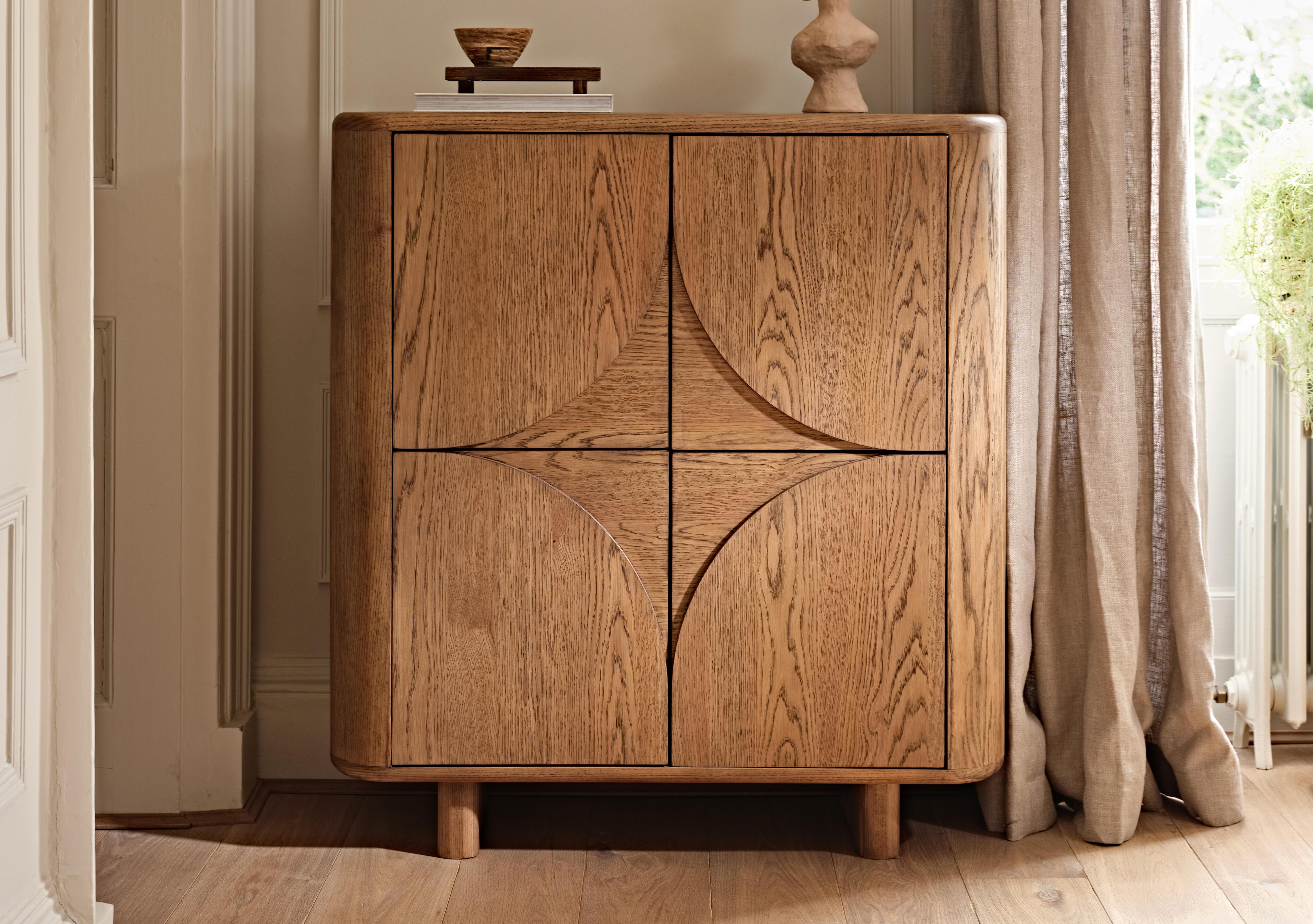 Pien Oak Highboard in  on Furniture Village