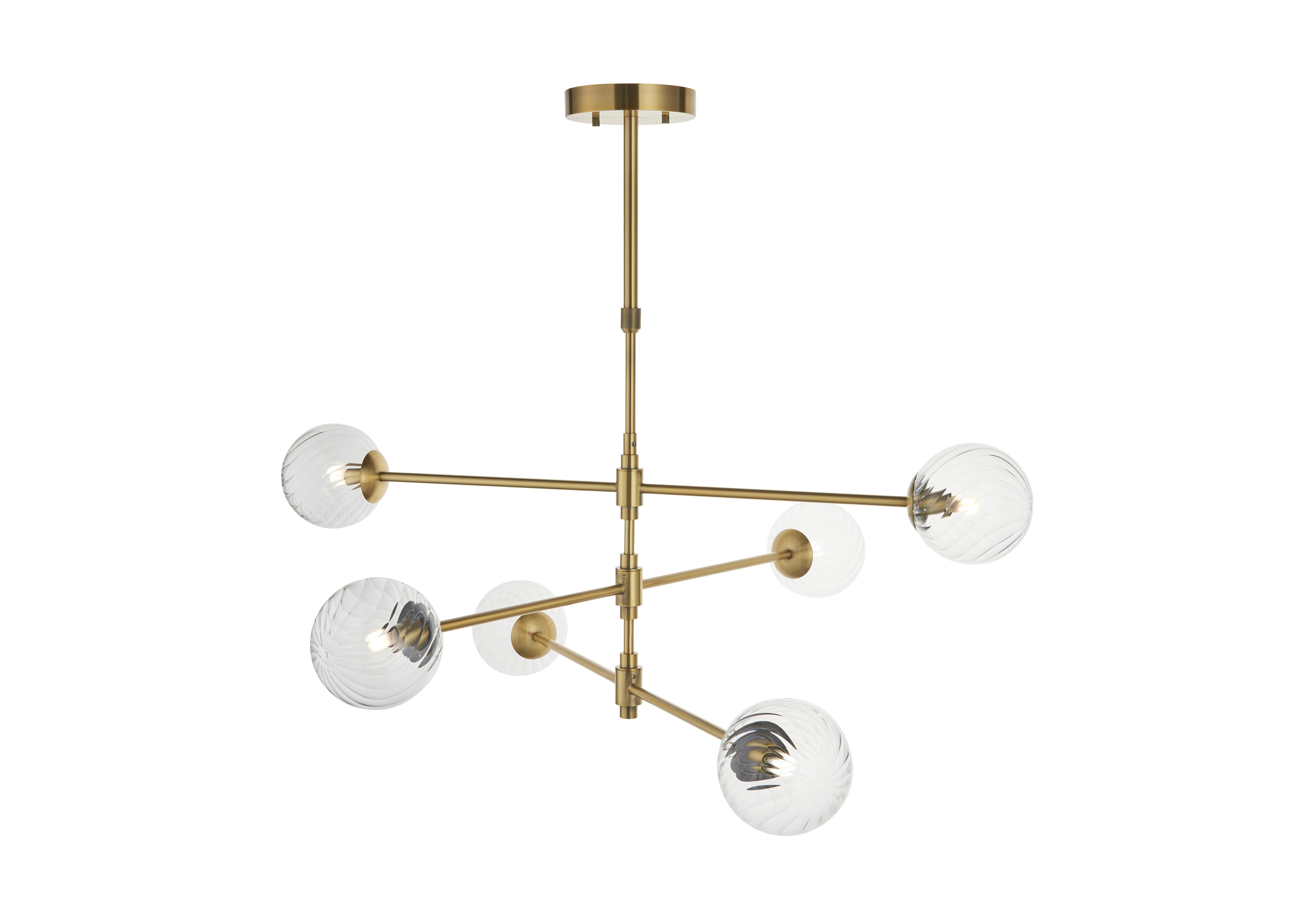 Paraguay 6 Light Ceiling Pendant in  on Furniture Village