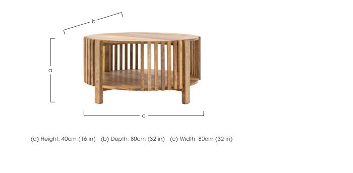 Paros Coffee Table in  on Furniture Village