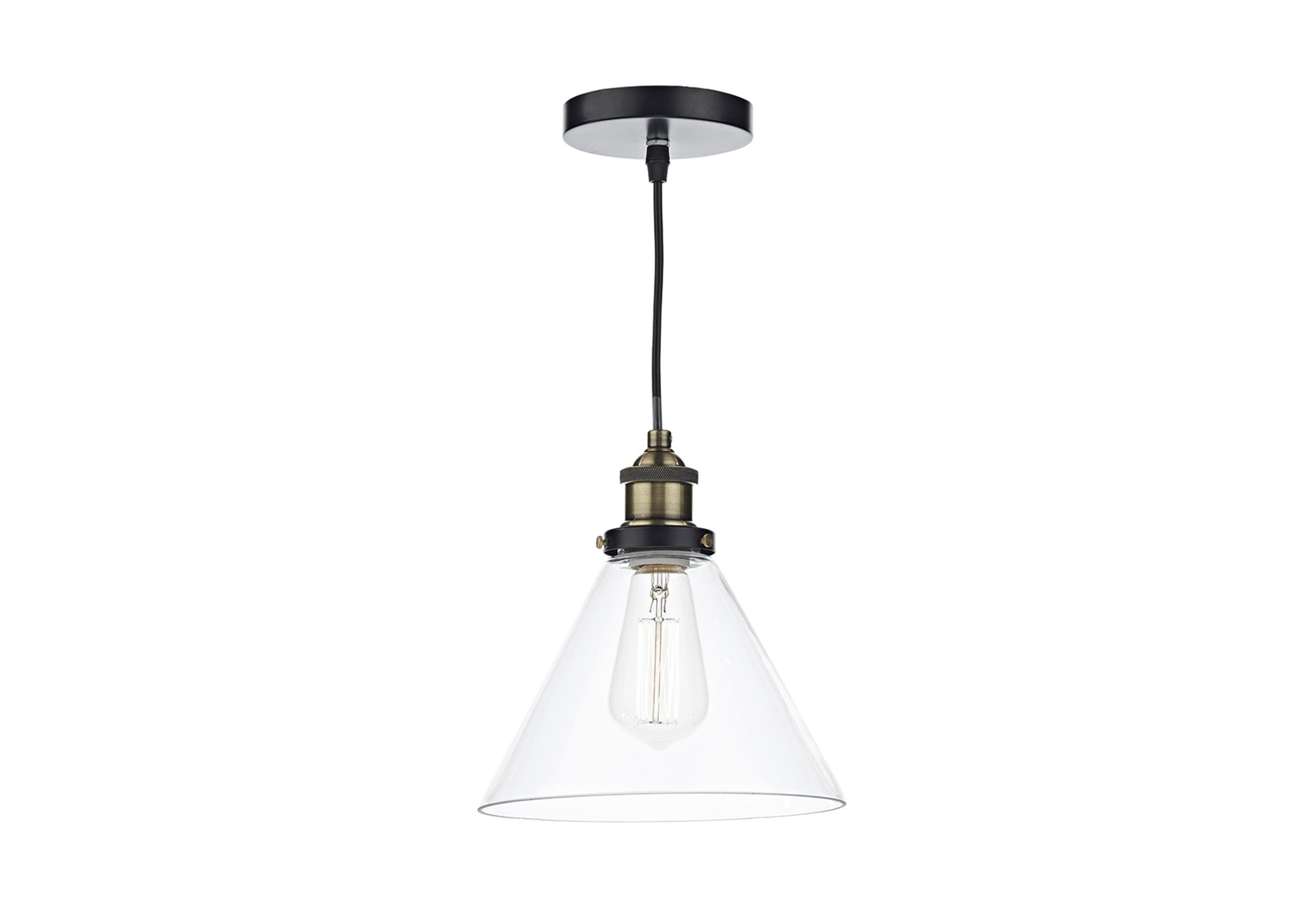 Ray 1 Light Pendant in  on Furniture Village