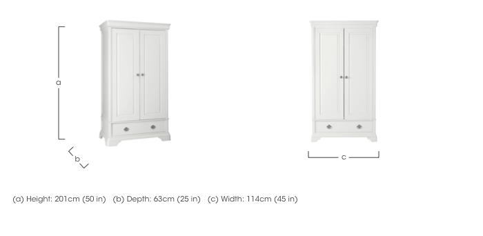 Ruby Double Wardrobe in  on Furniture Village