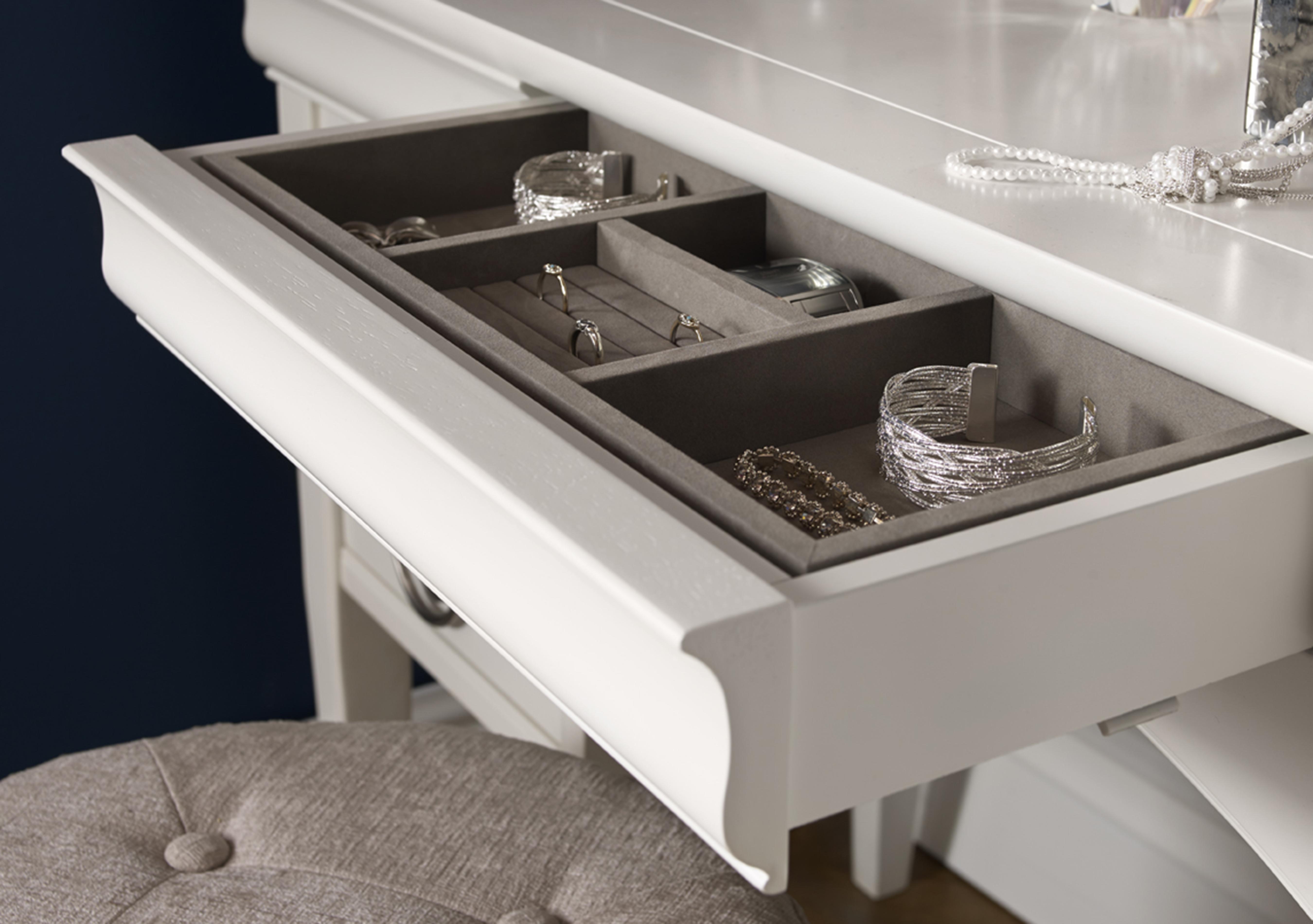 Ruby Dressing Table and Stool Bundle in  on Furniture Village