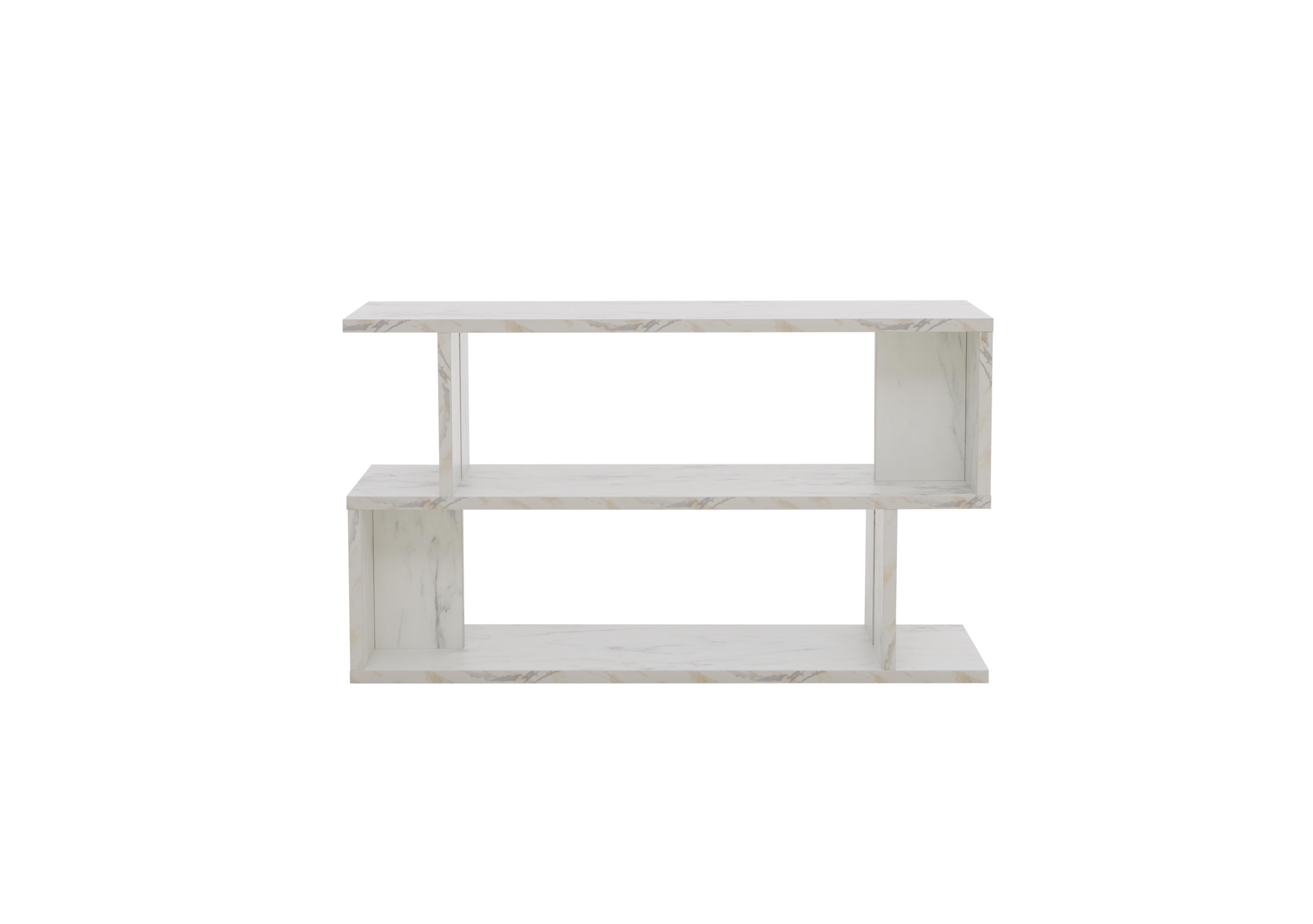 Remi Low Shelving Carrara in  on Furniture Village