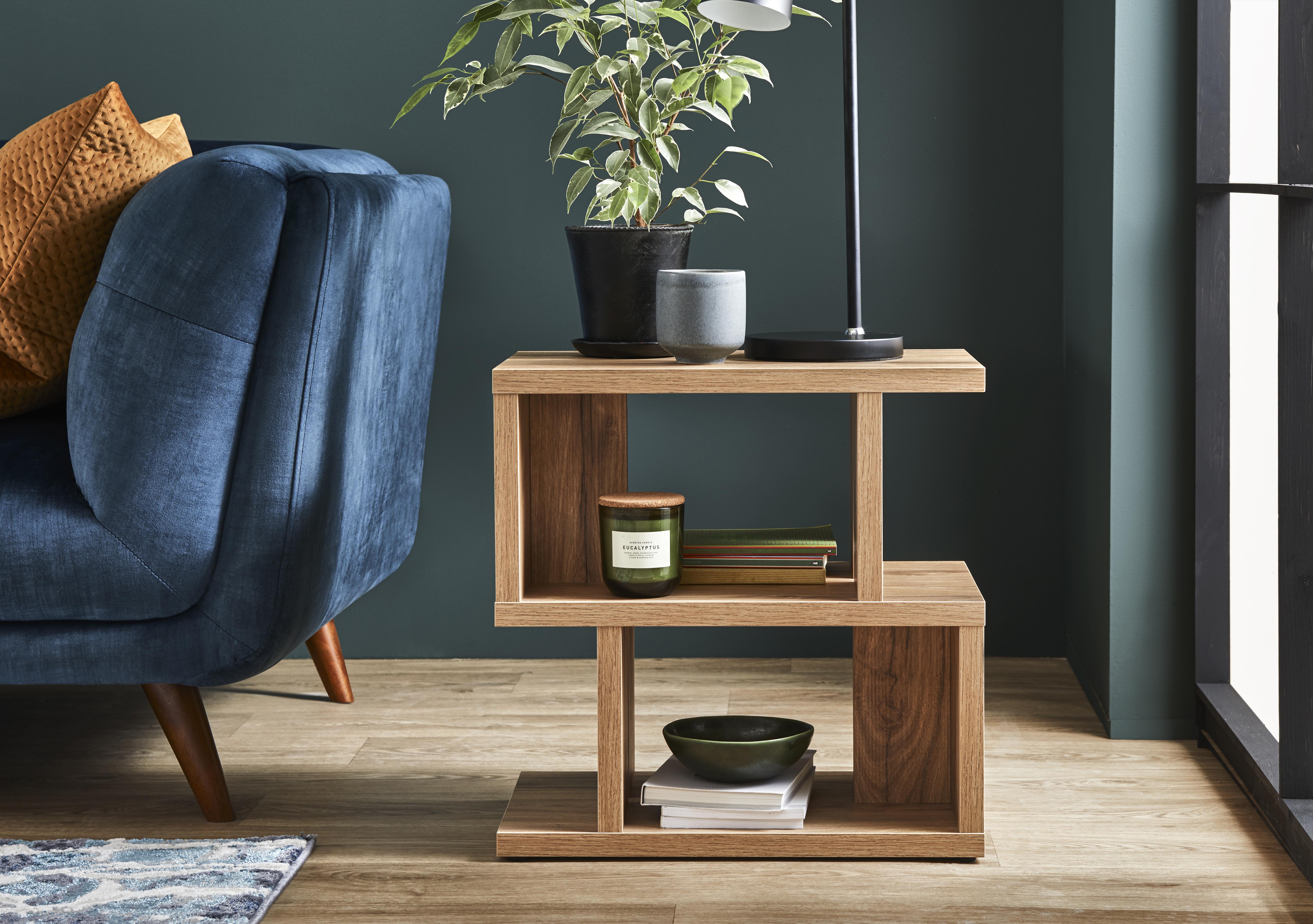 Remi Lamp Table Oak in  on Furniture Village