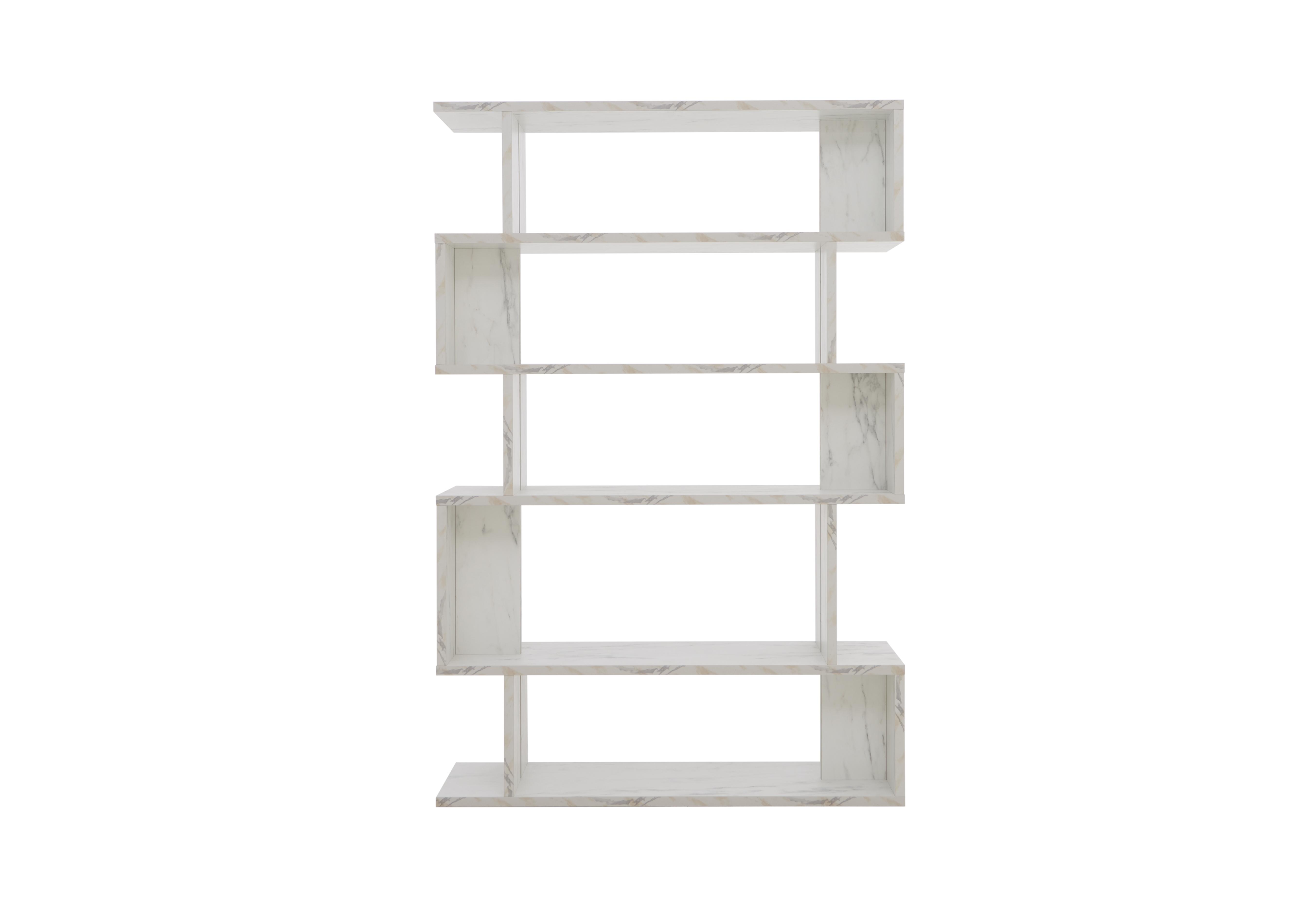 Remi Wide Shelving Carrara in  on Furniture Village