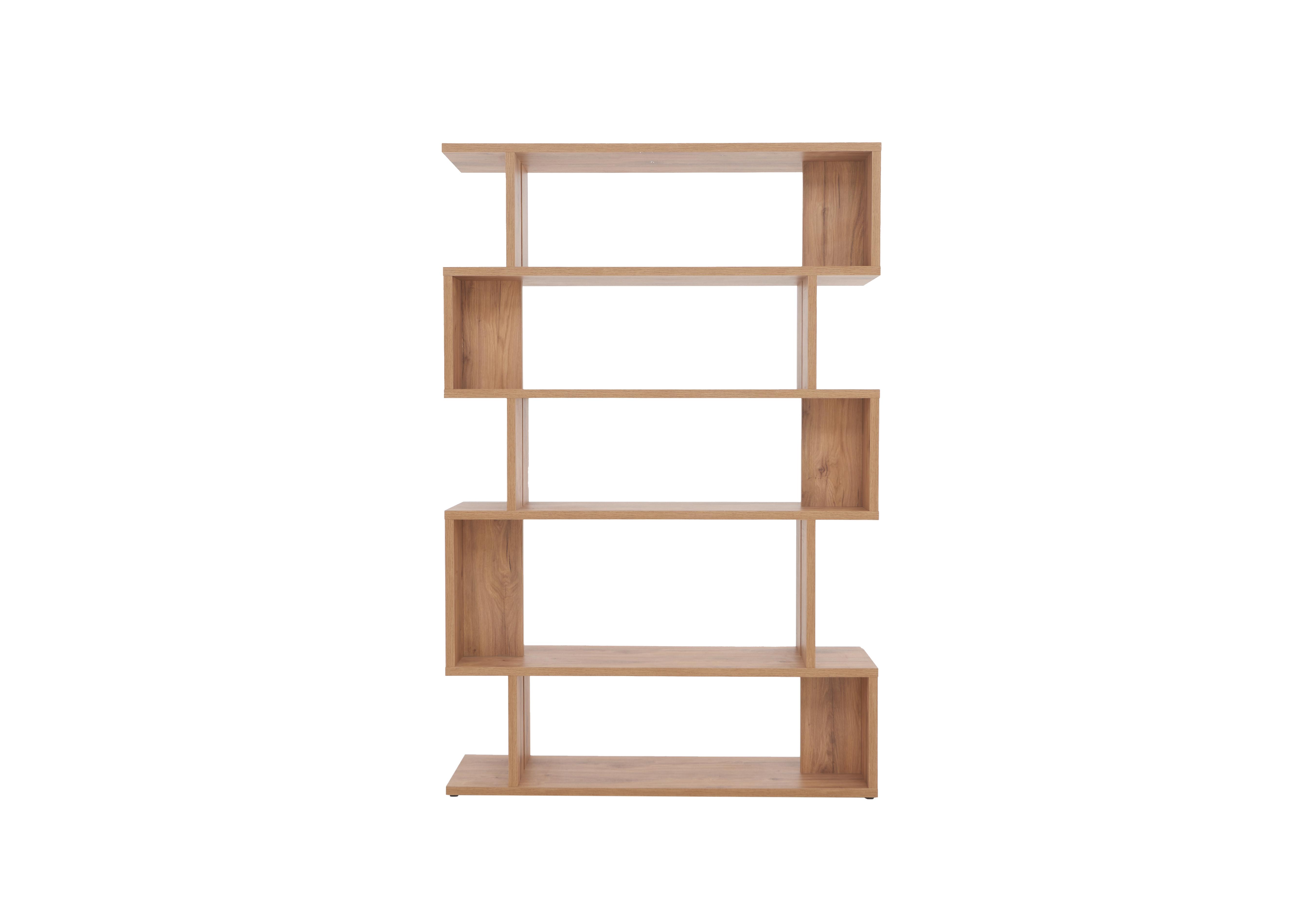 Remi Wide Shelving Oak in  on Furniture Village