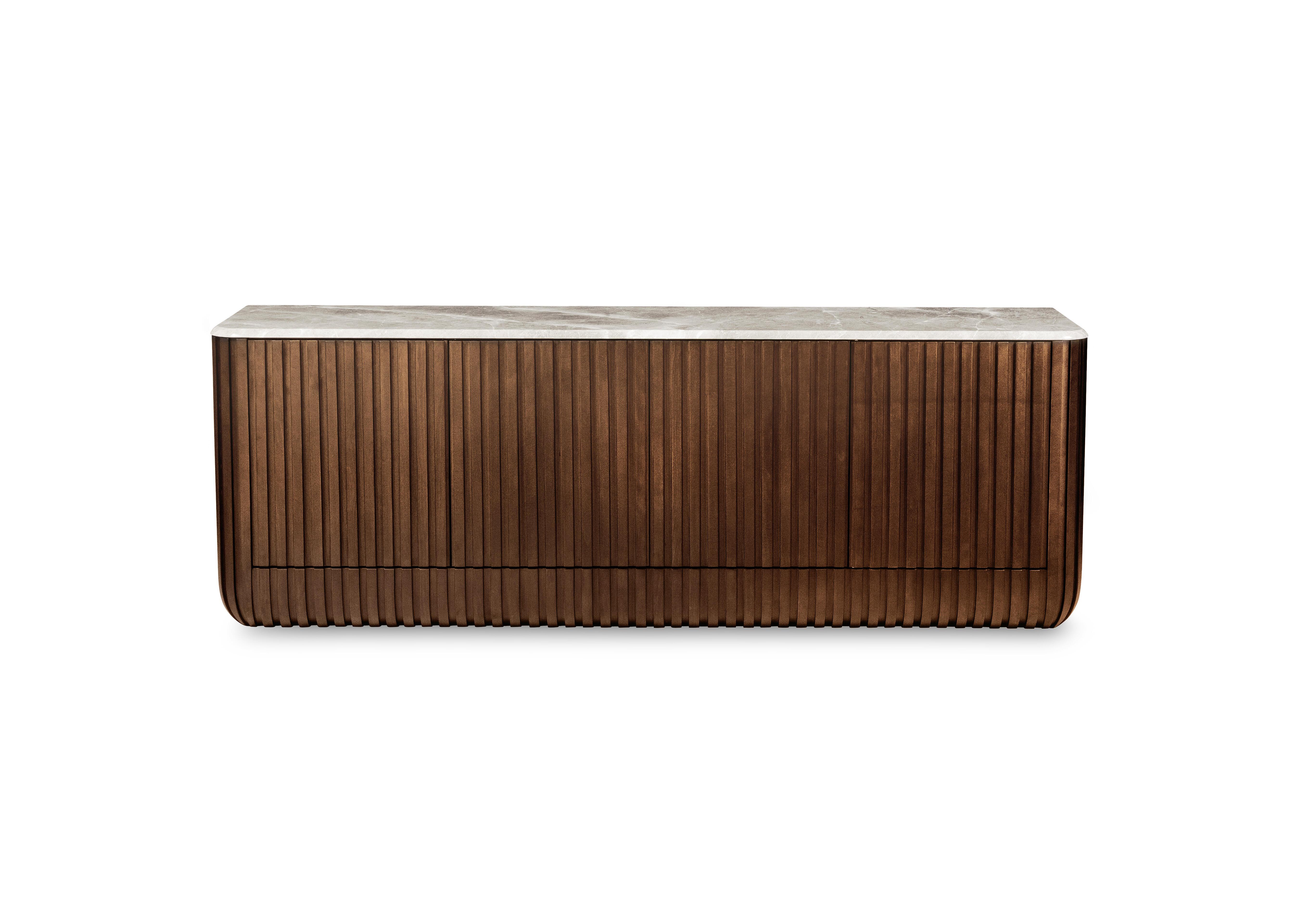 Rigato 4 Door Sideboard in  on Furniture Village