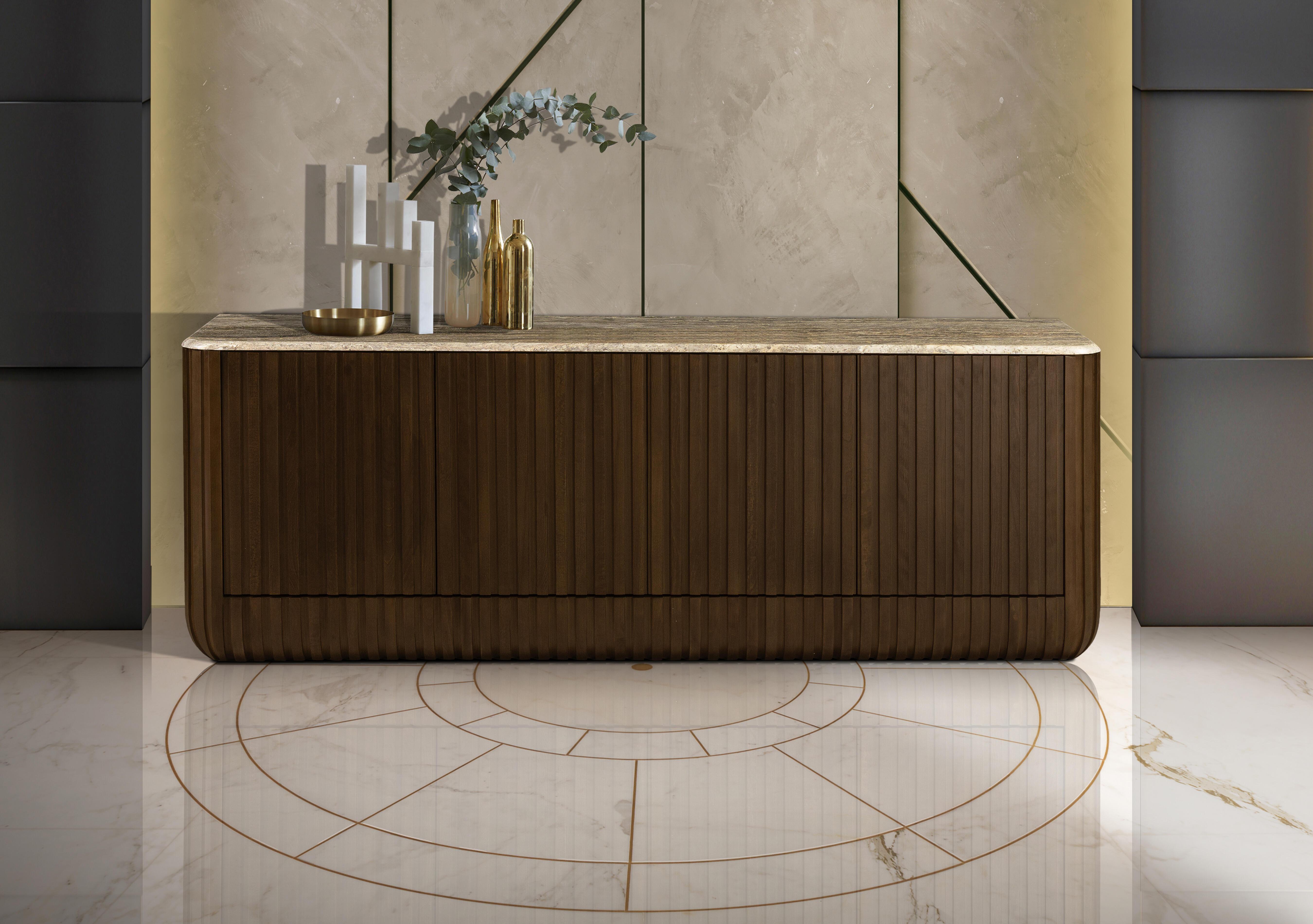 Rigato 4 Door Sideboard in  on Furniture Village