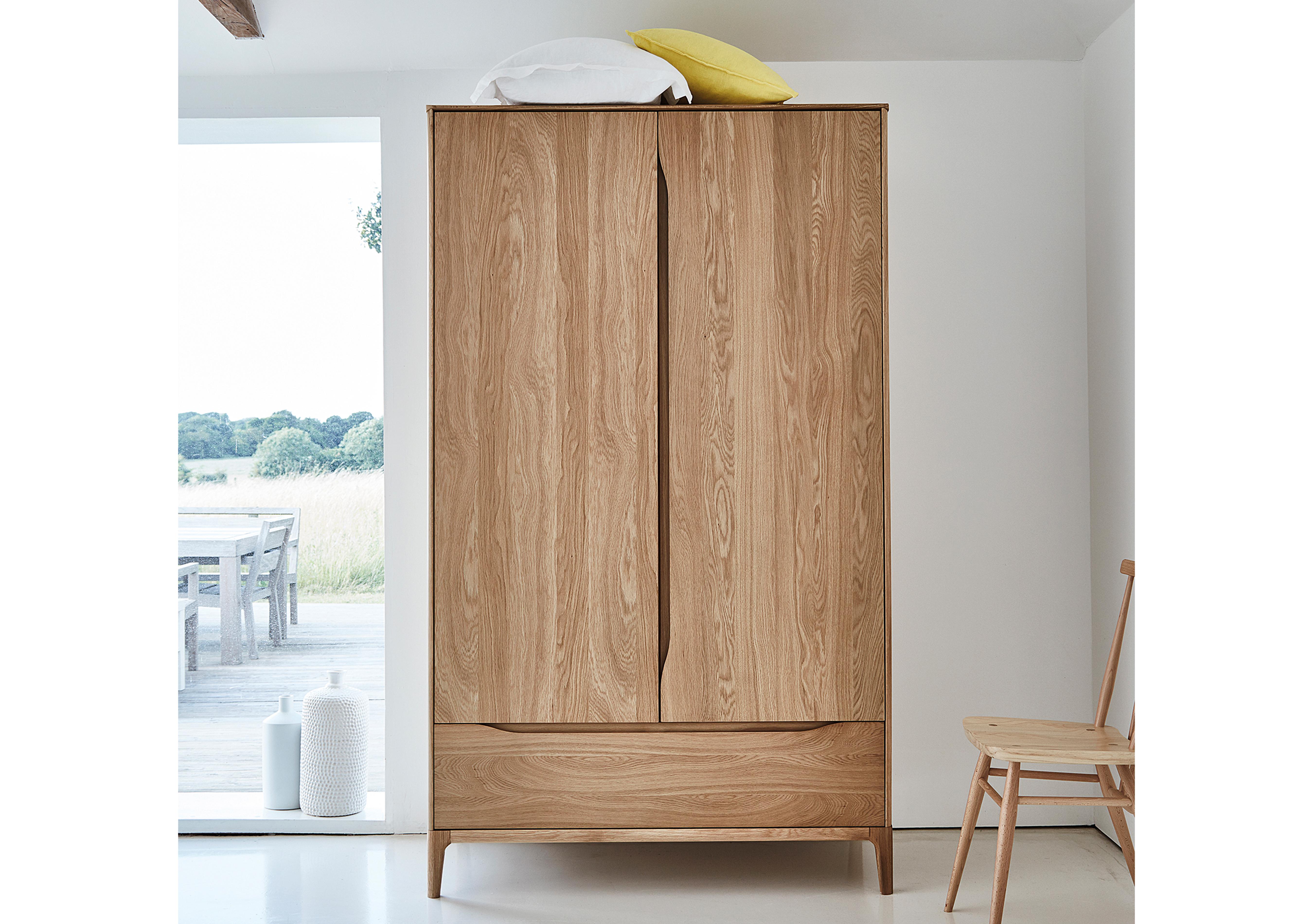 Rimini 2 Door Wardrobe in  on Furniture Village