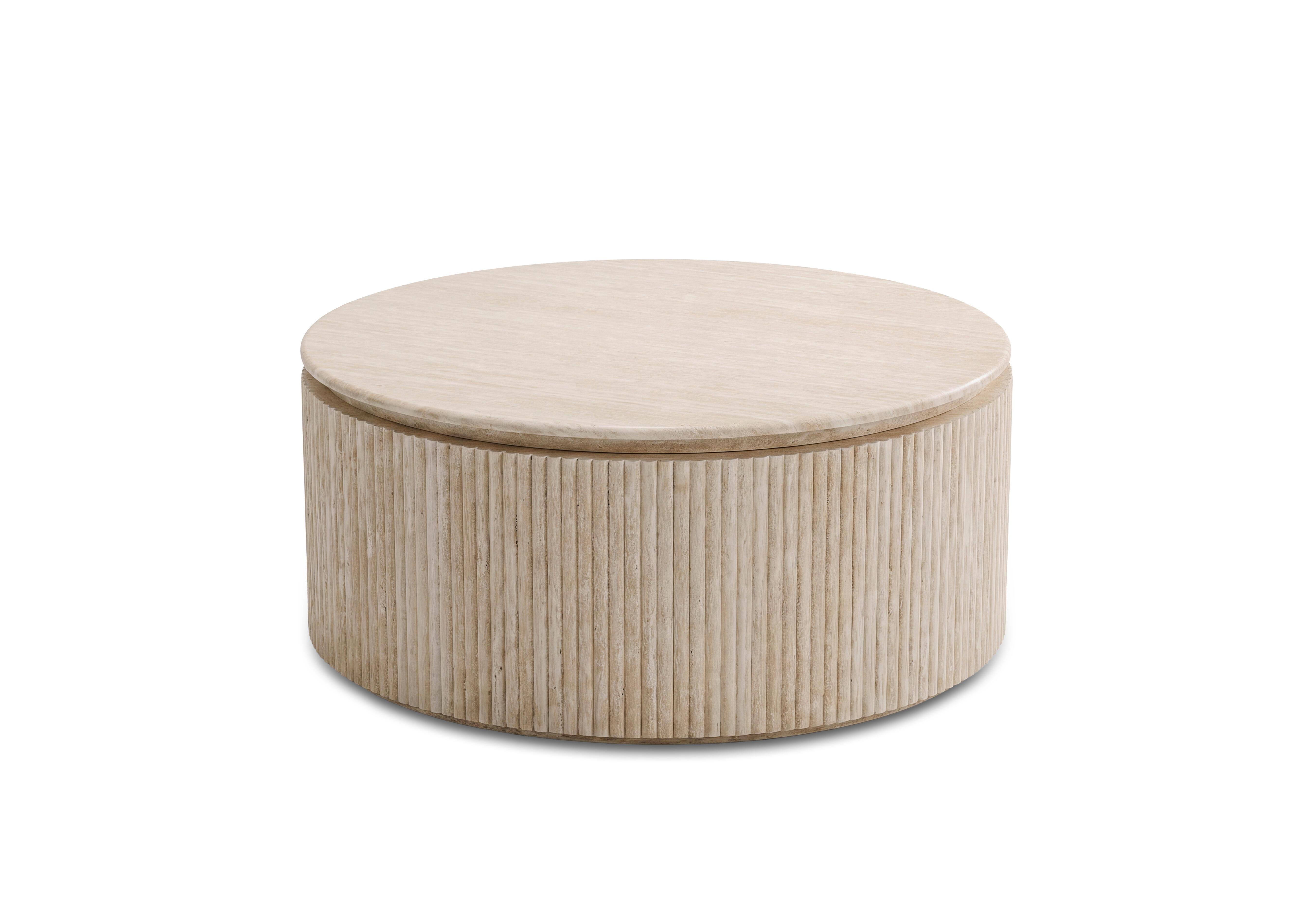Romeo Round Coffee Table in  on Furniture Village
