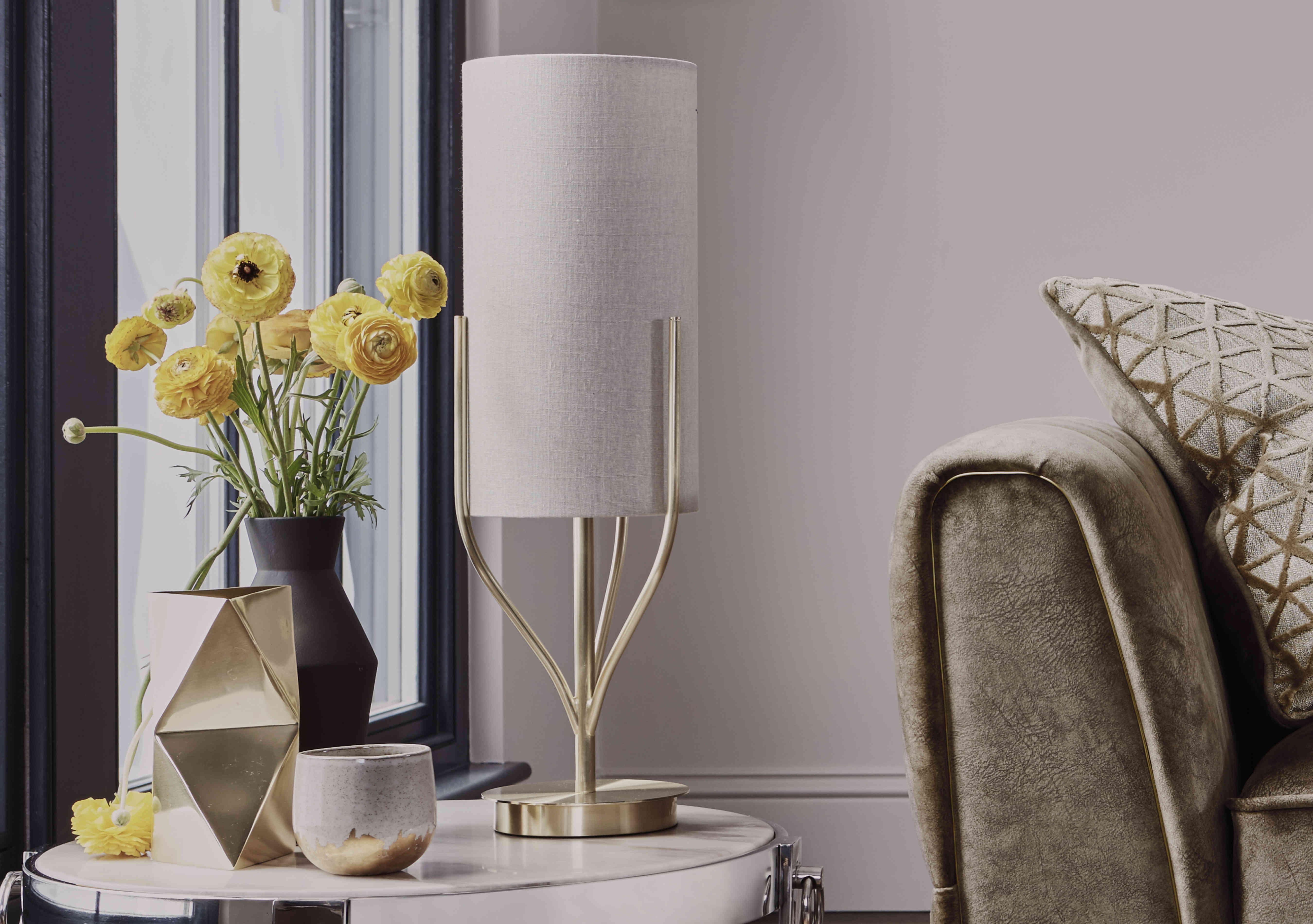 Romana Table Lamp in  on Furniture Village