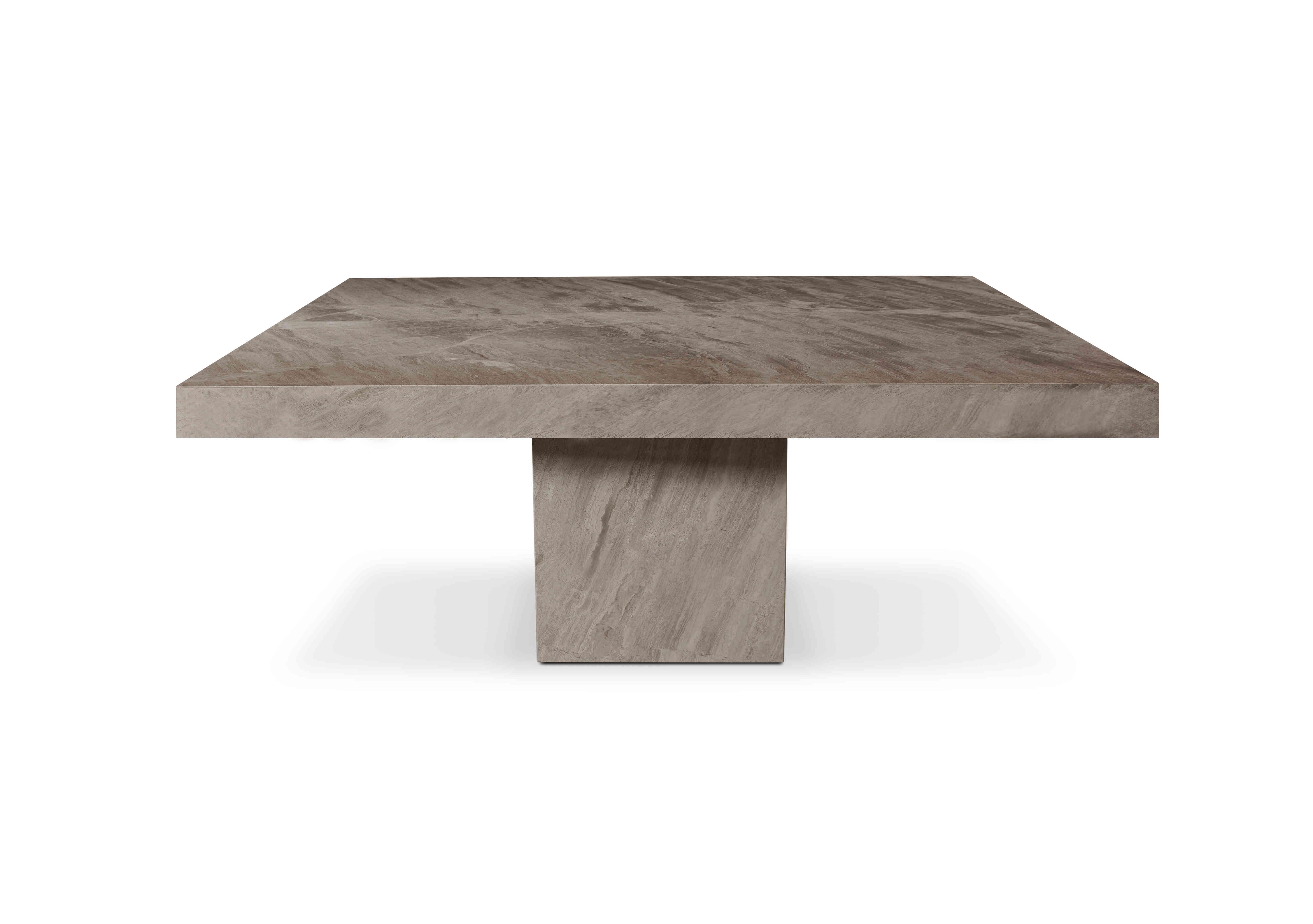 Rome Coffee Table with Straight Edge in  on Furniture Village