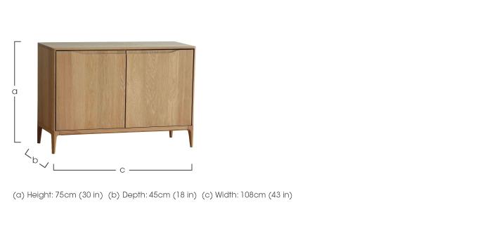Romana 2 Door Sideboard in  on Furniture Village