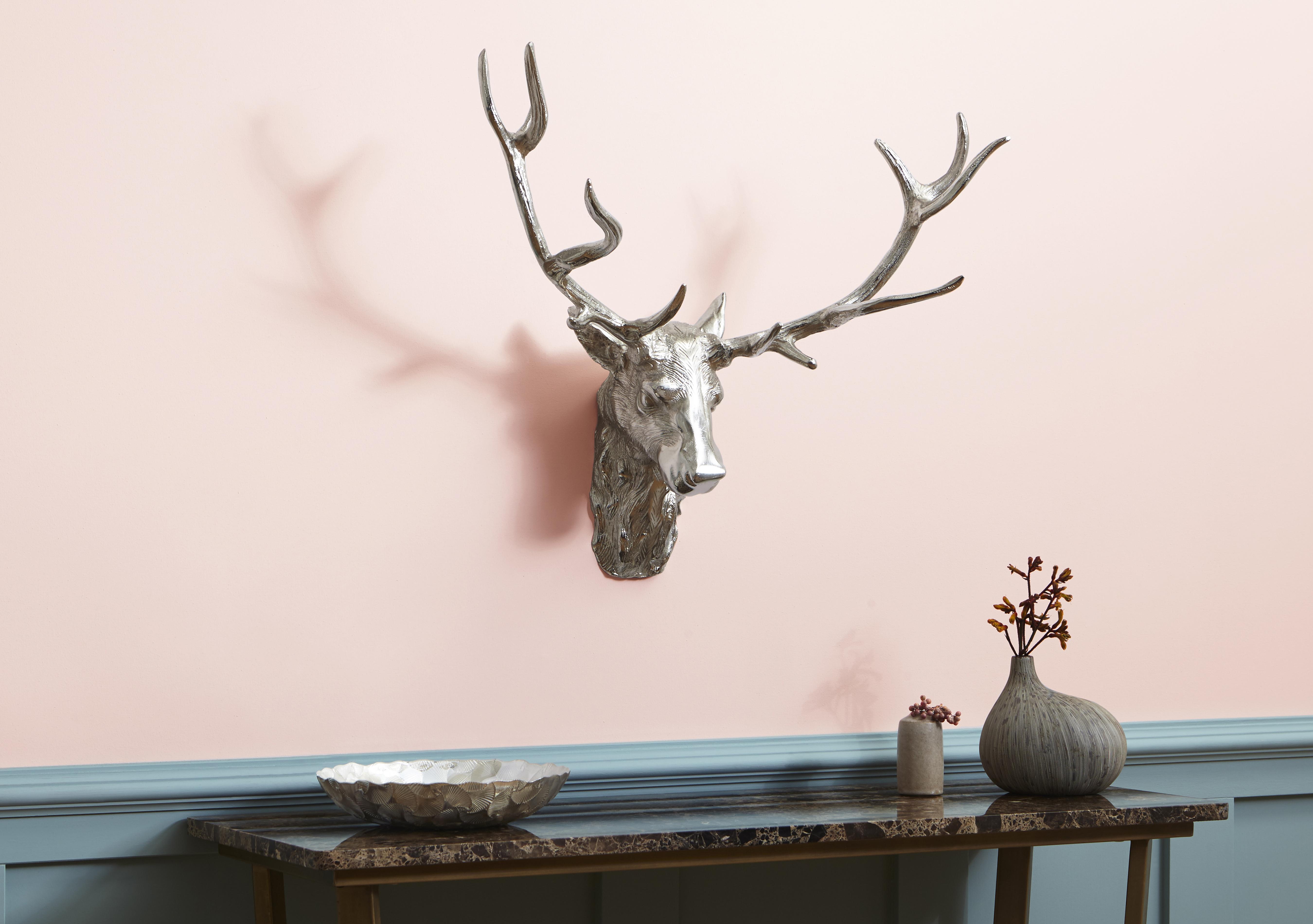 Stag Head Wall Ornament in  on Furniture Village