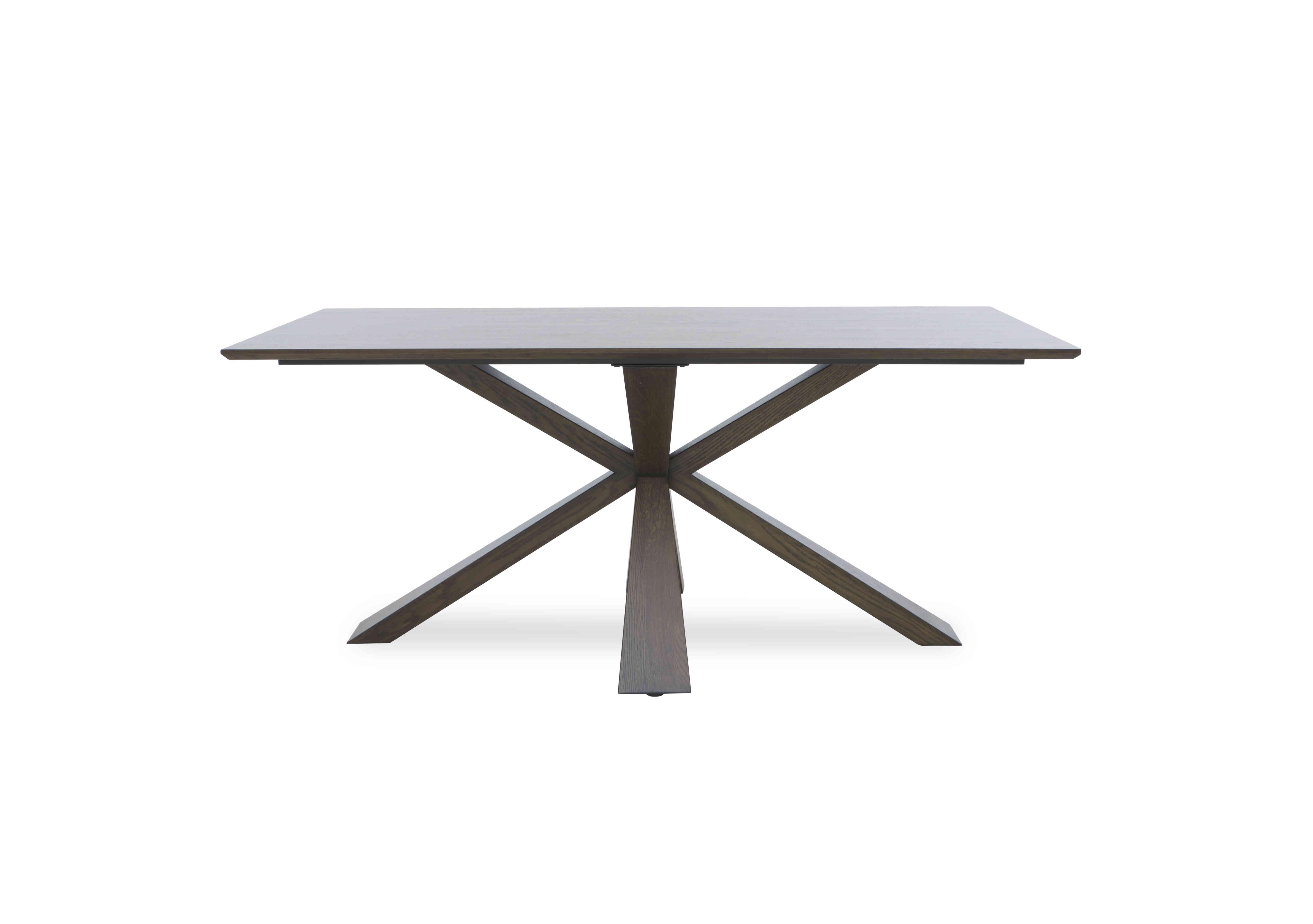 Saigon Fixed Dining Table with Wooden Base in  on Furniture Village