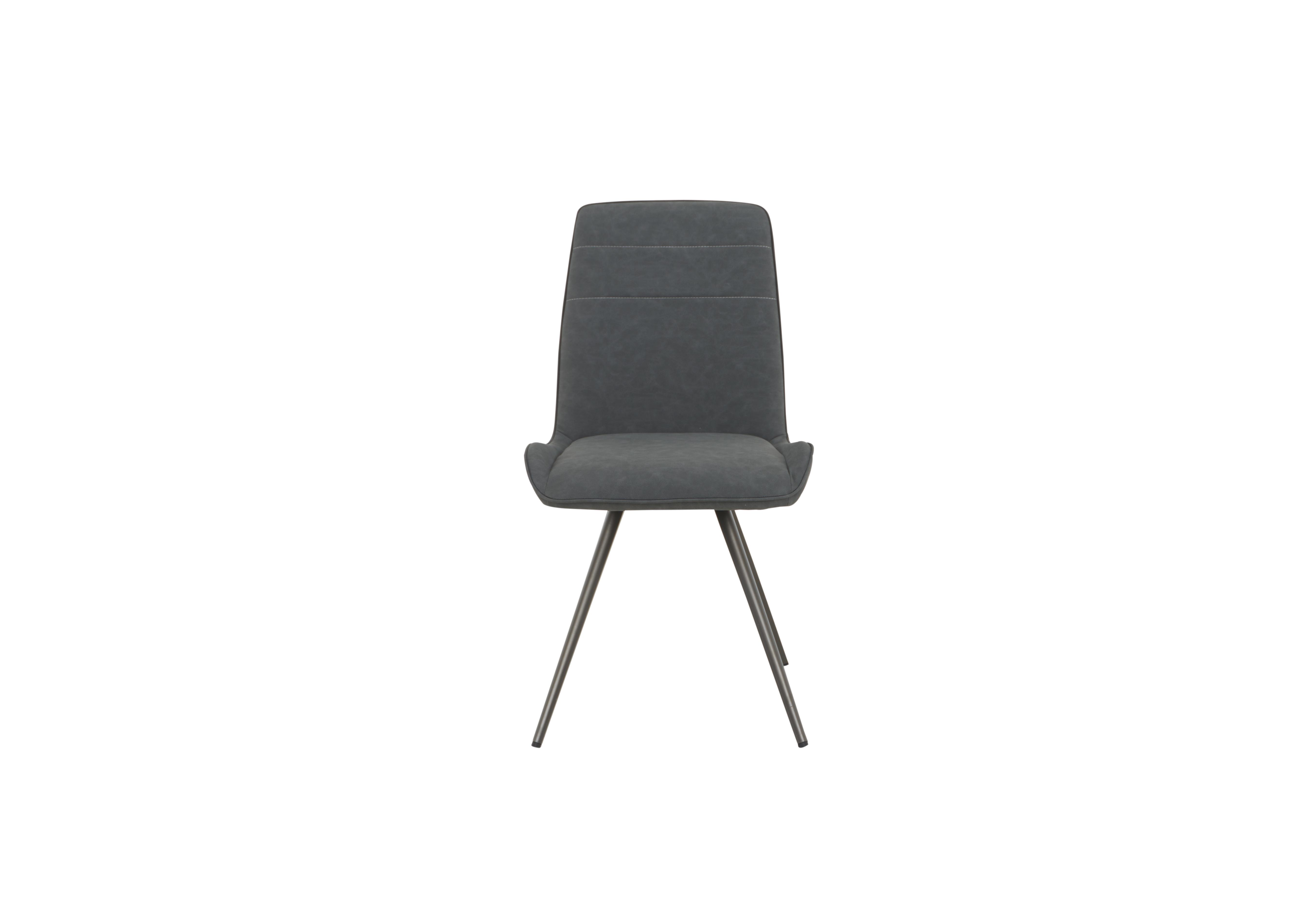 Samurai Faux Leather Dining Chair in  on Furniture Village