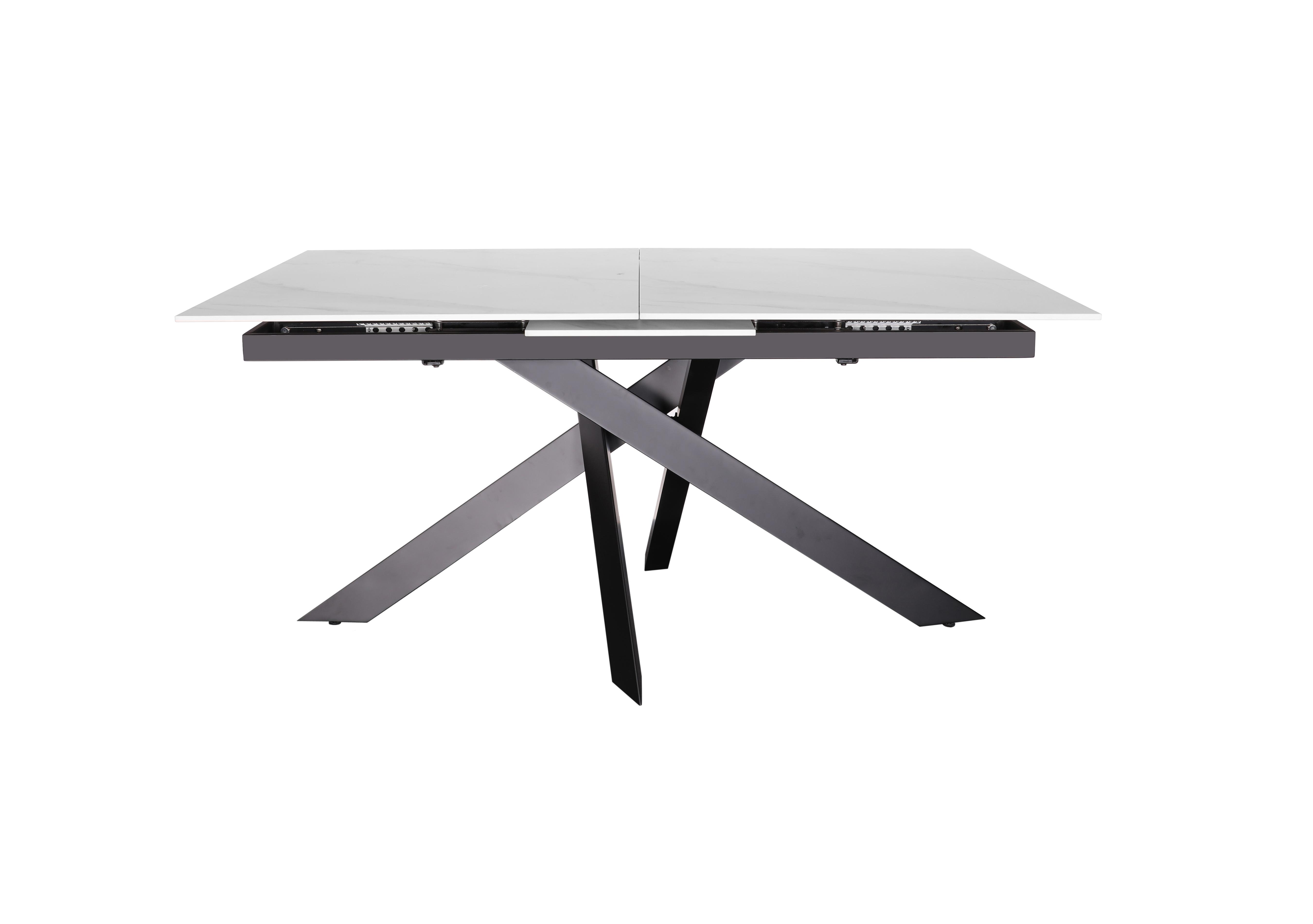 Samurai Extending Dining Table with White Ceramic Top in  on Furniture Village