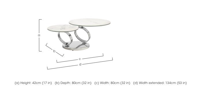 Saturn Coffee Table in  on Furniture Village