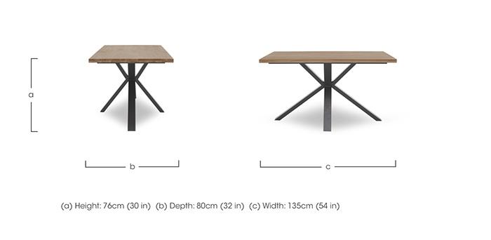 Saturn Compact Dining Table in  on Furniture Village