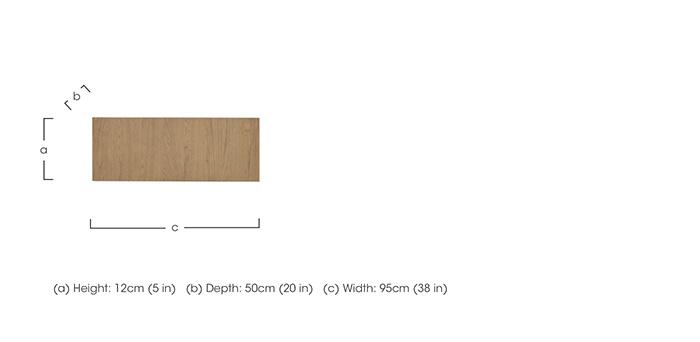 Saturn Straight Edge Dining Table Extension Leaf in  on Furniture Village