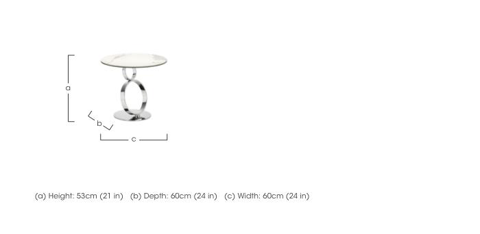 Saturn Lamp Table in  on Furniture Village