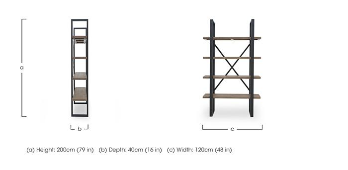 Saturn Open Shelving Unit in  on Furniture Village